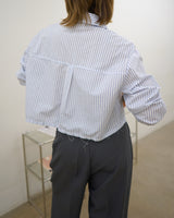 undone crop shirt
