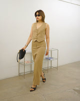 summer vest suit
