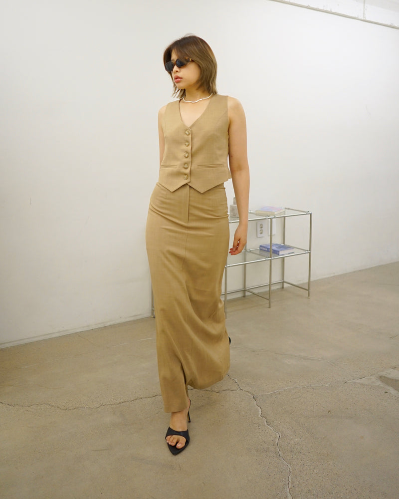 summer vest suit