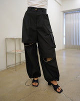 2 way cargo balloon pants
