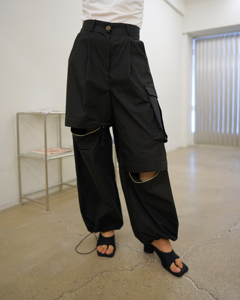 2 way cargo balloon pants