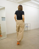 side ruched soft tee