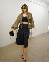 high rise a line shorts