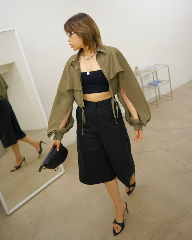 high rise a line shorts