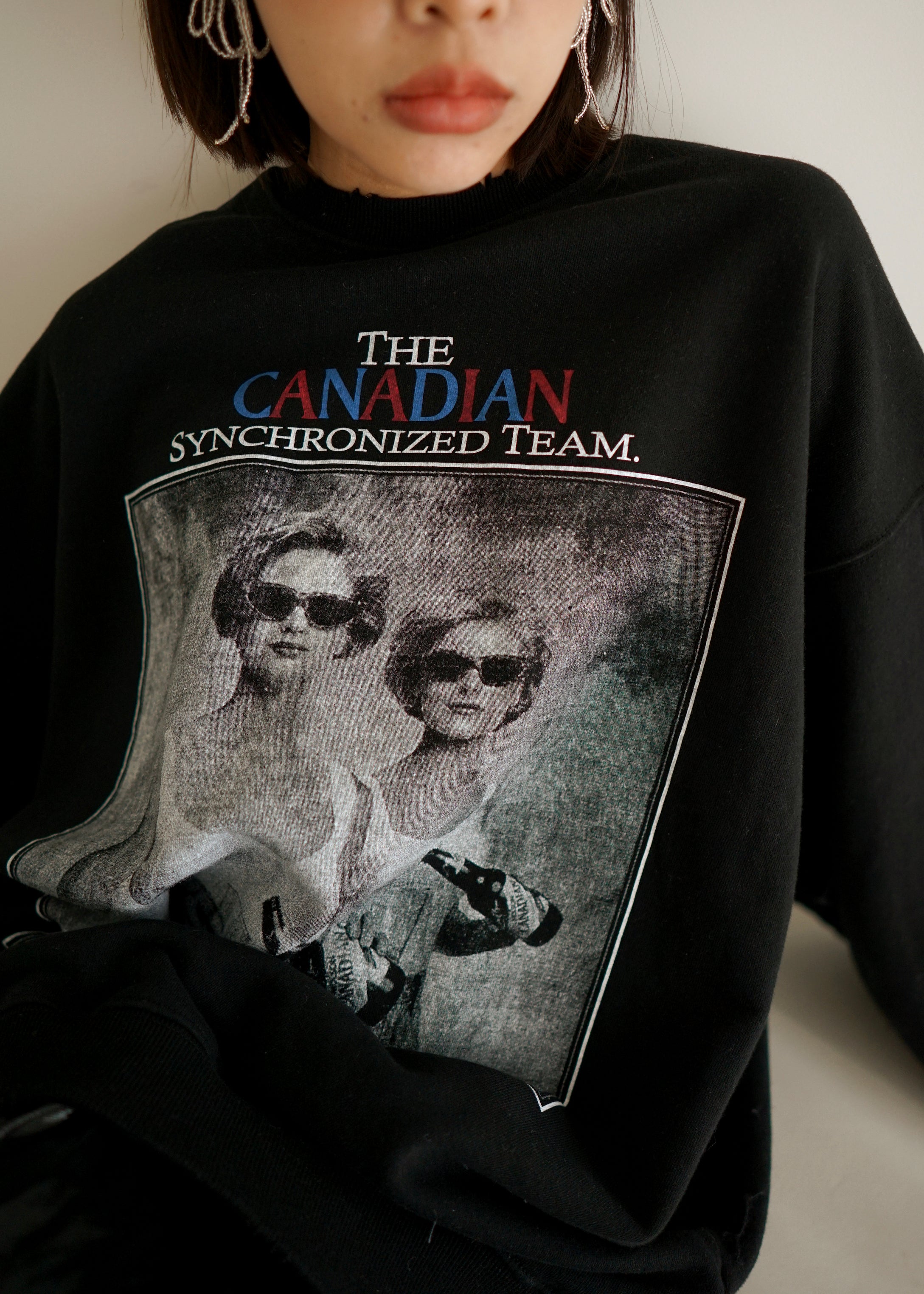 The canadian team sweatshirt