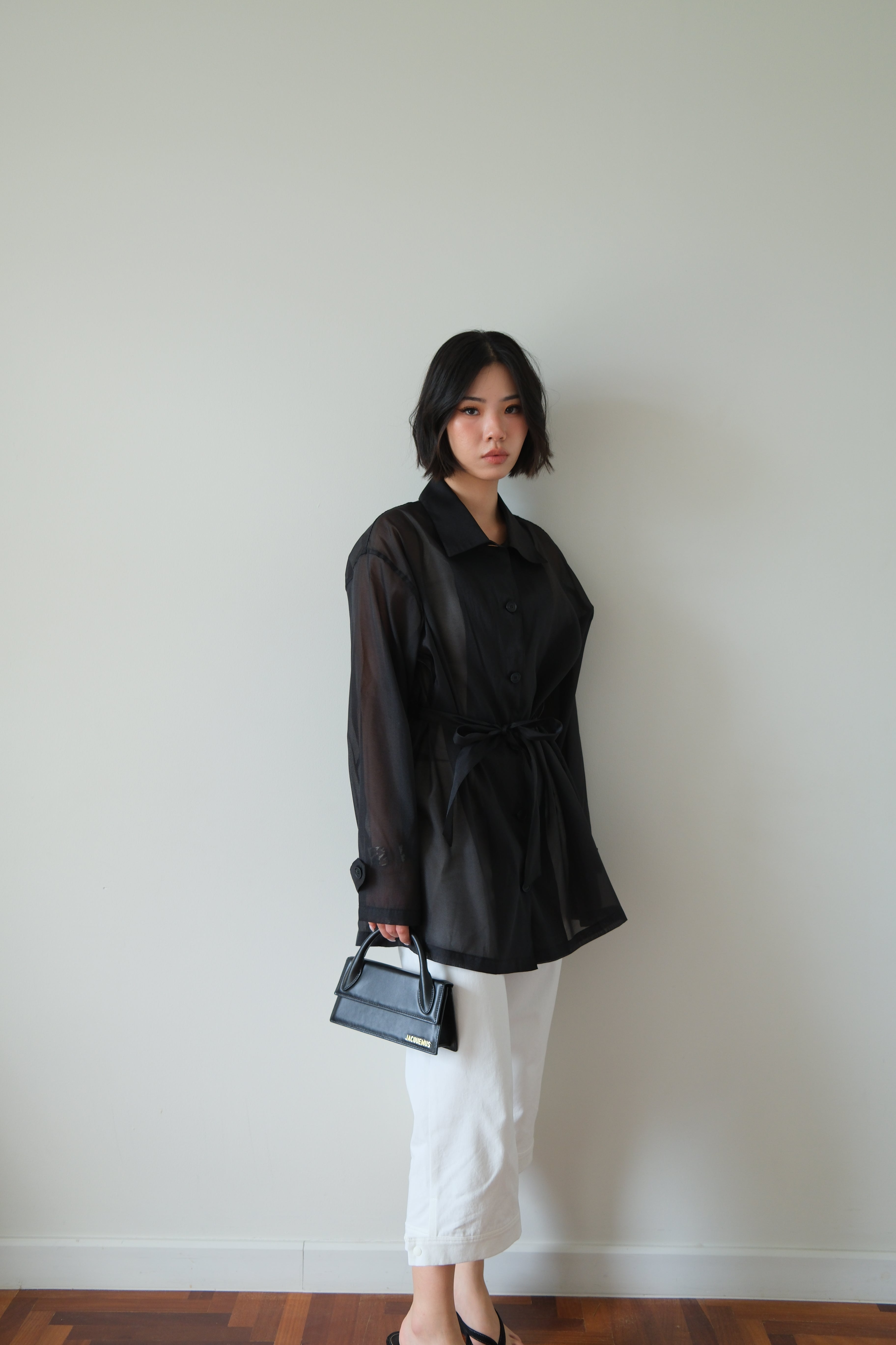 Shaw Sheer Tie Jacket