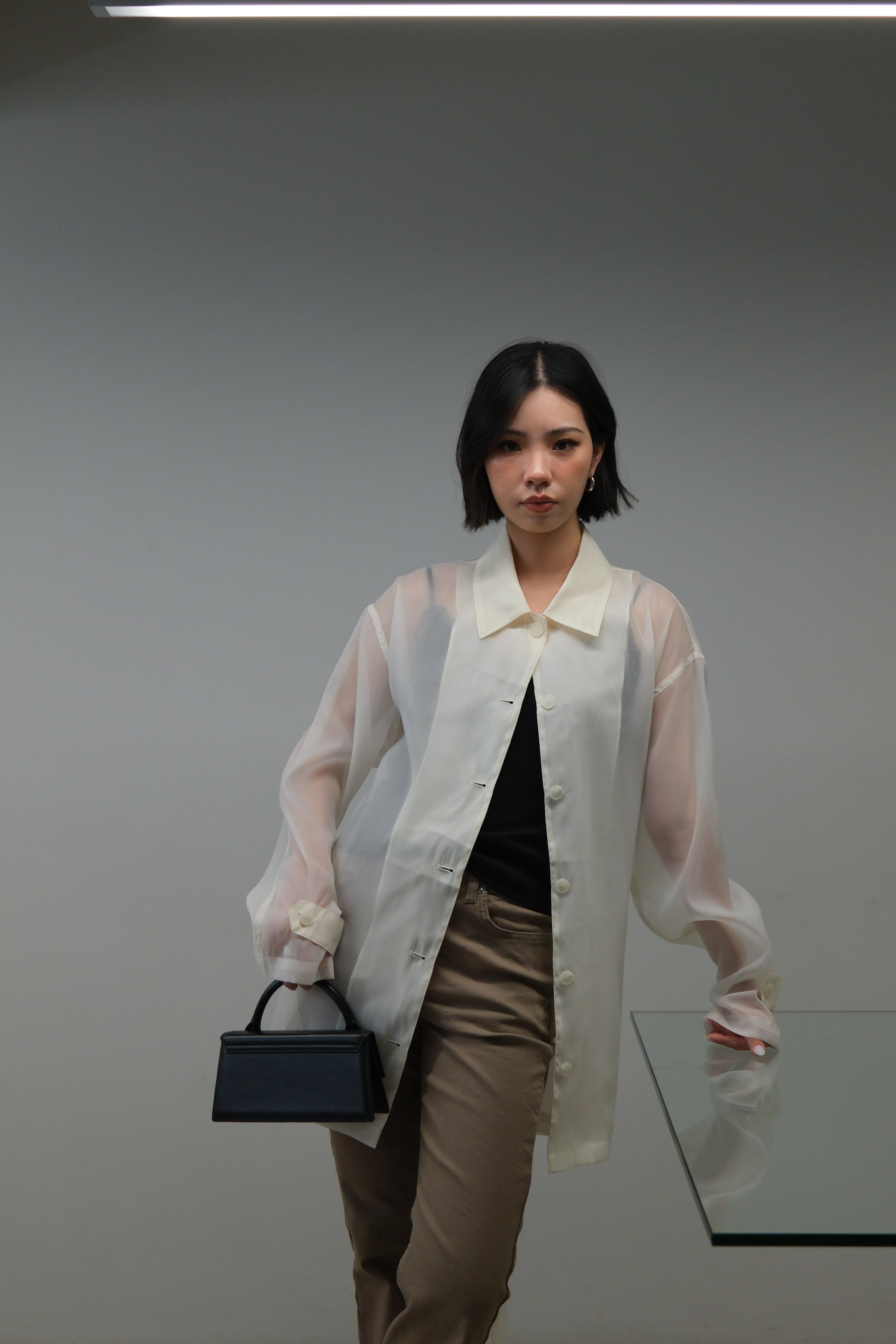 Shaw Sheer Tie Jacket