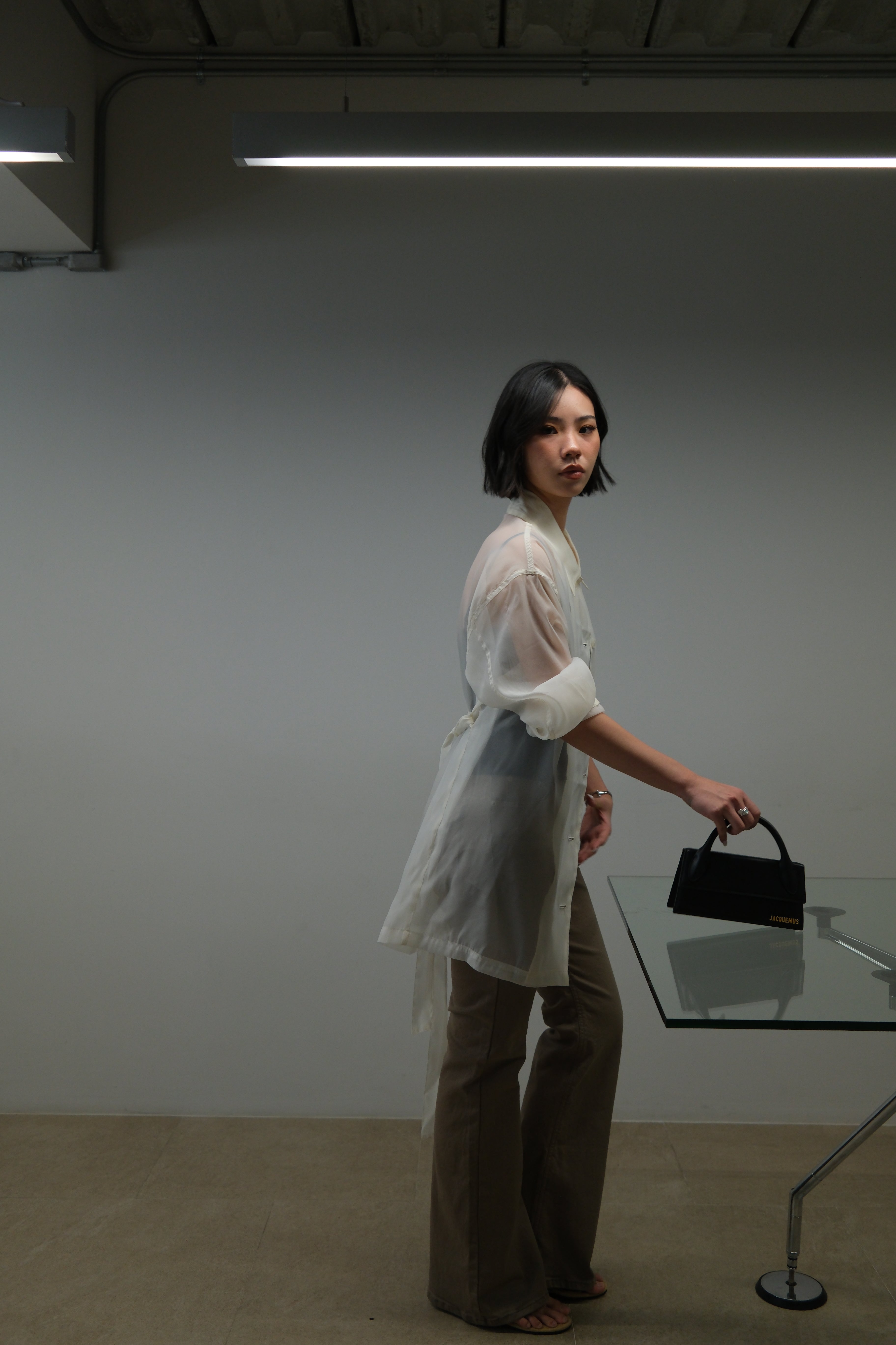 Shaw Sheer Tie Jacket