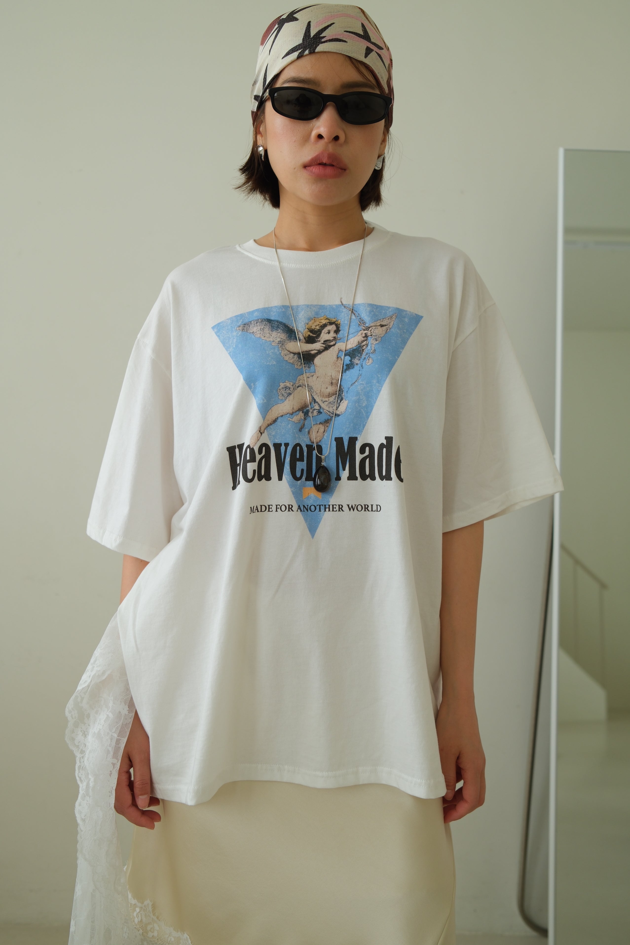 Lace Belt Detail Cupid Tee