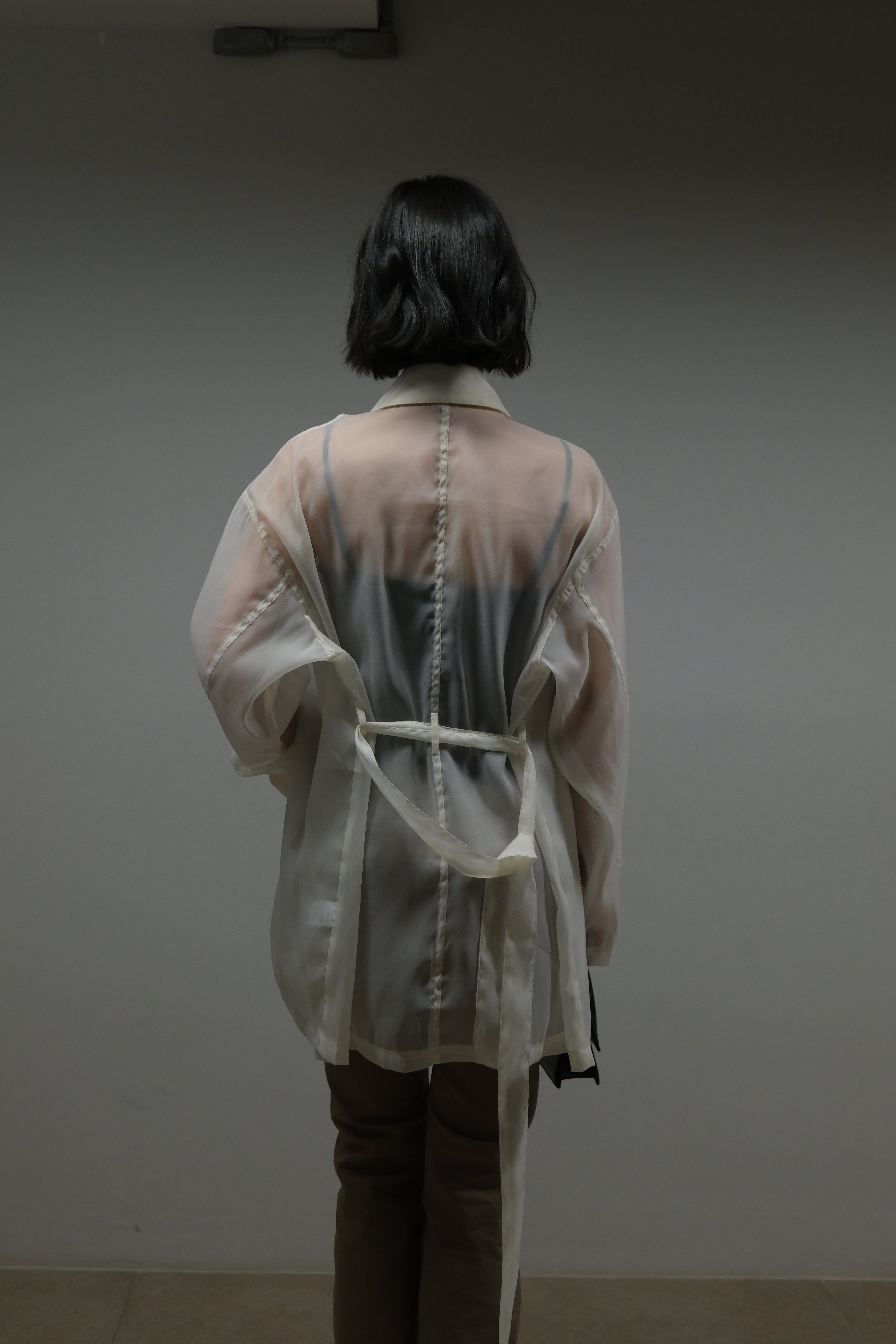 Shaw Sheer Tie Jacket