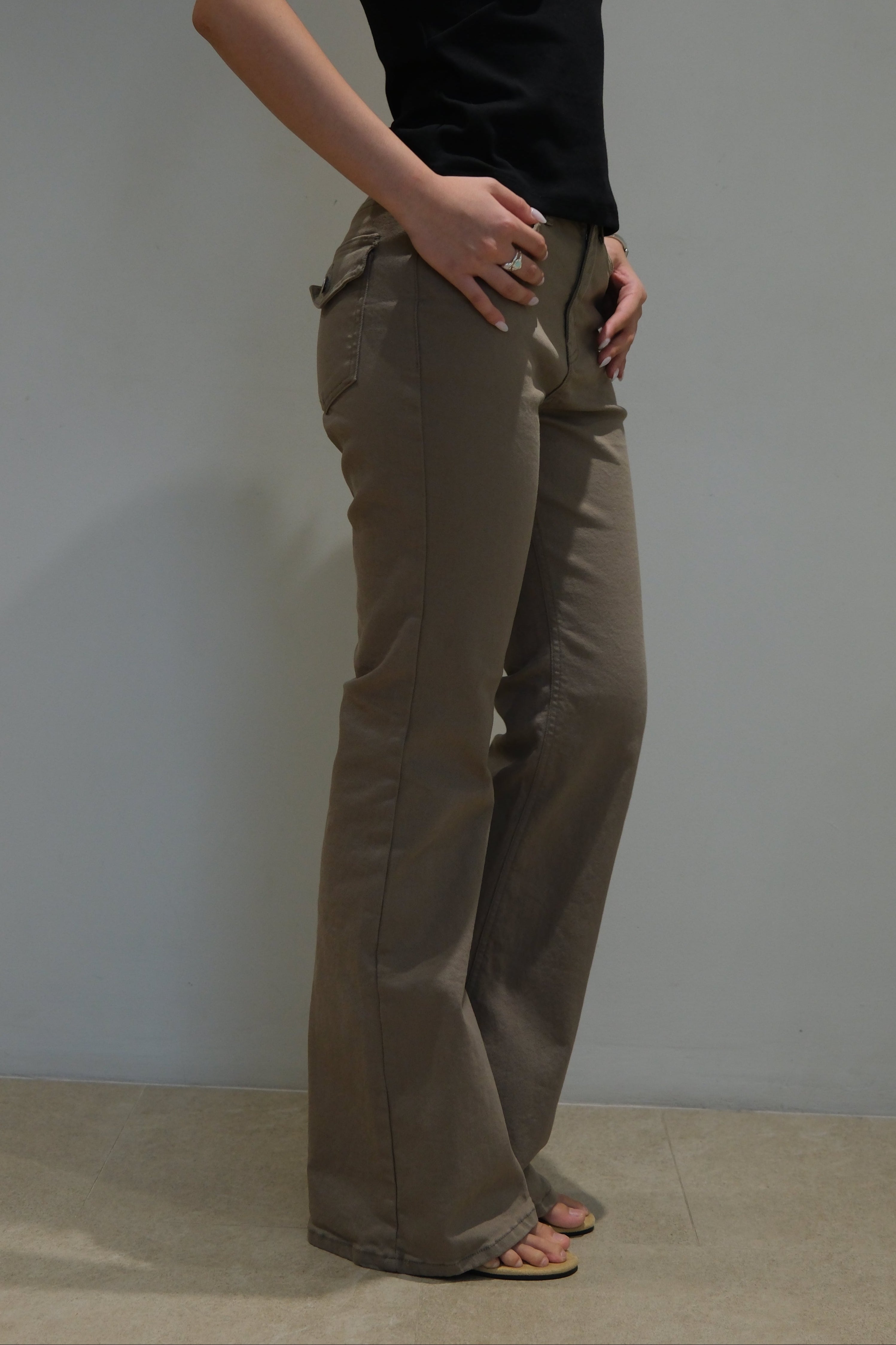 Aero Stretch Flared Jeans