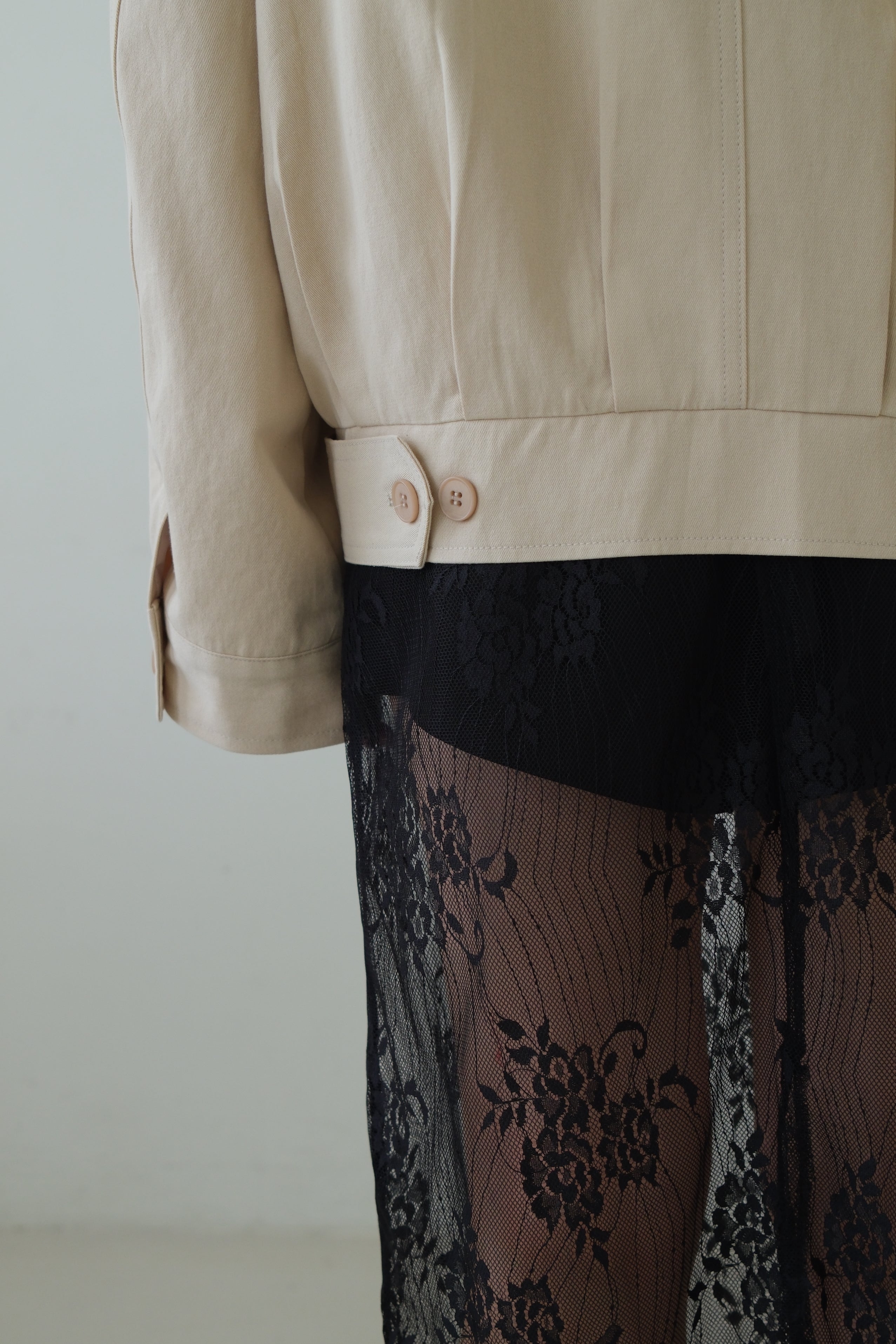 Lindi Double Collar Oversized Bomber