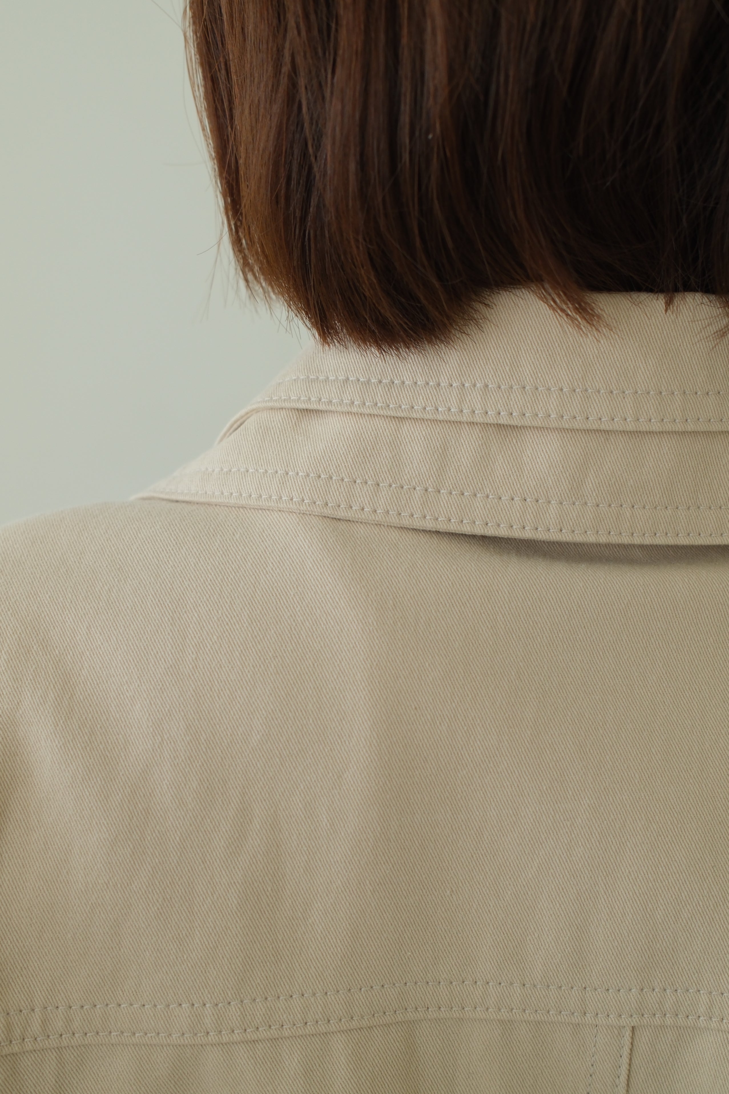 Lindi Double Collar Oversized Bomber