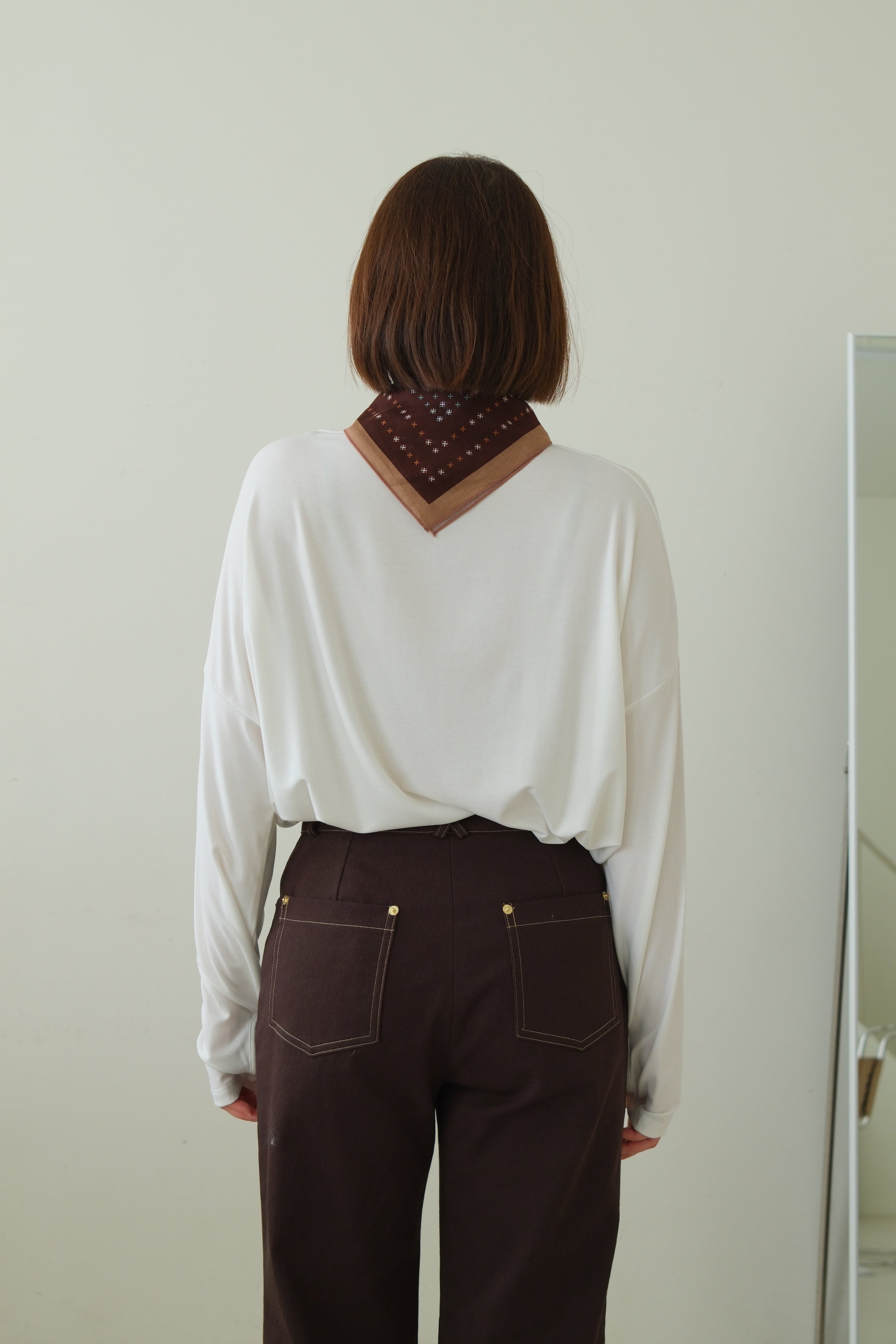 Rachal Relaxed Button Cuff Tee