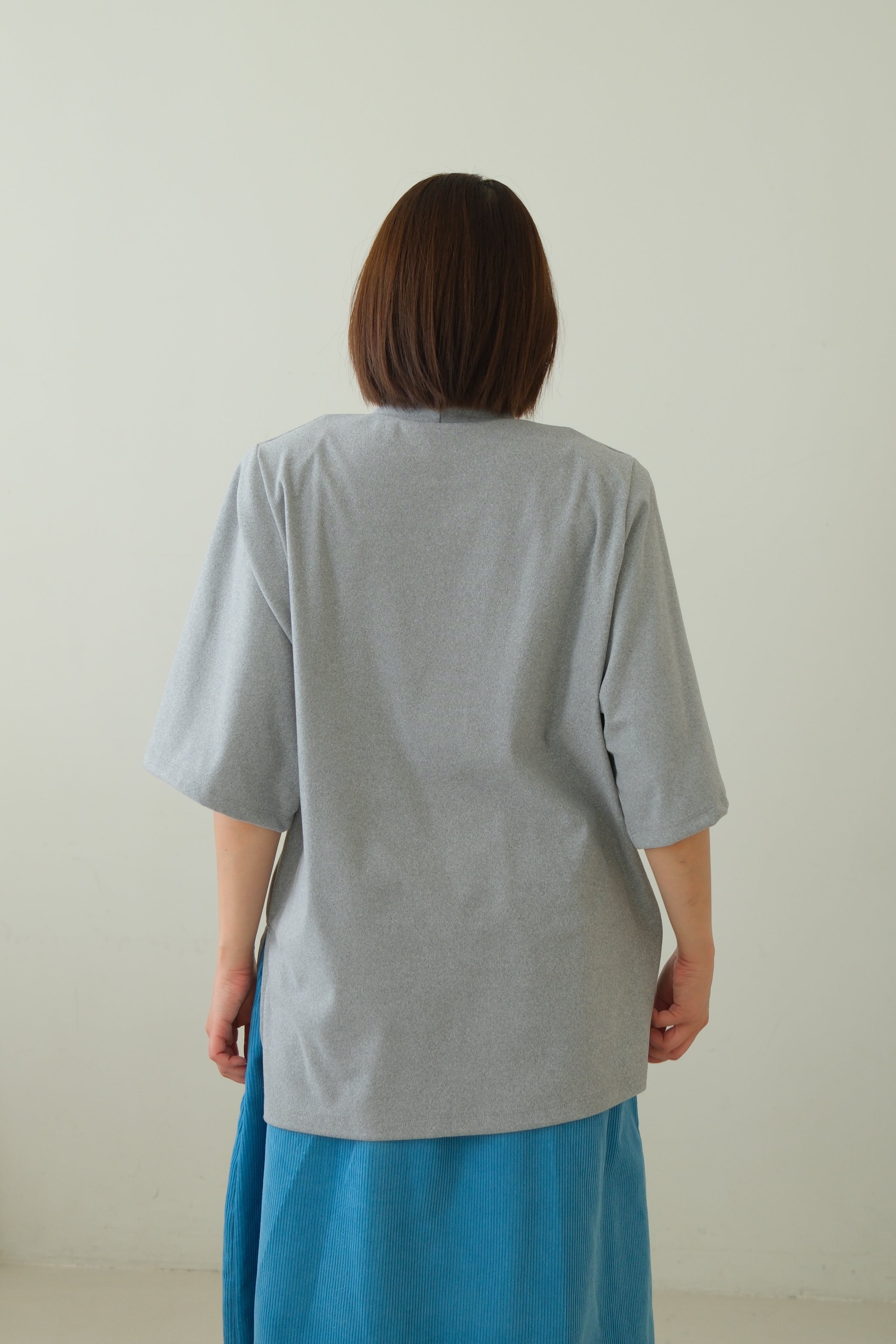 Winter pano highneck soft boxy tee