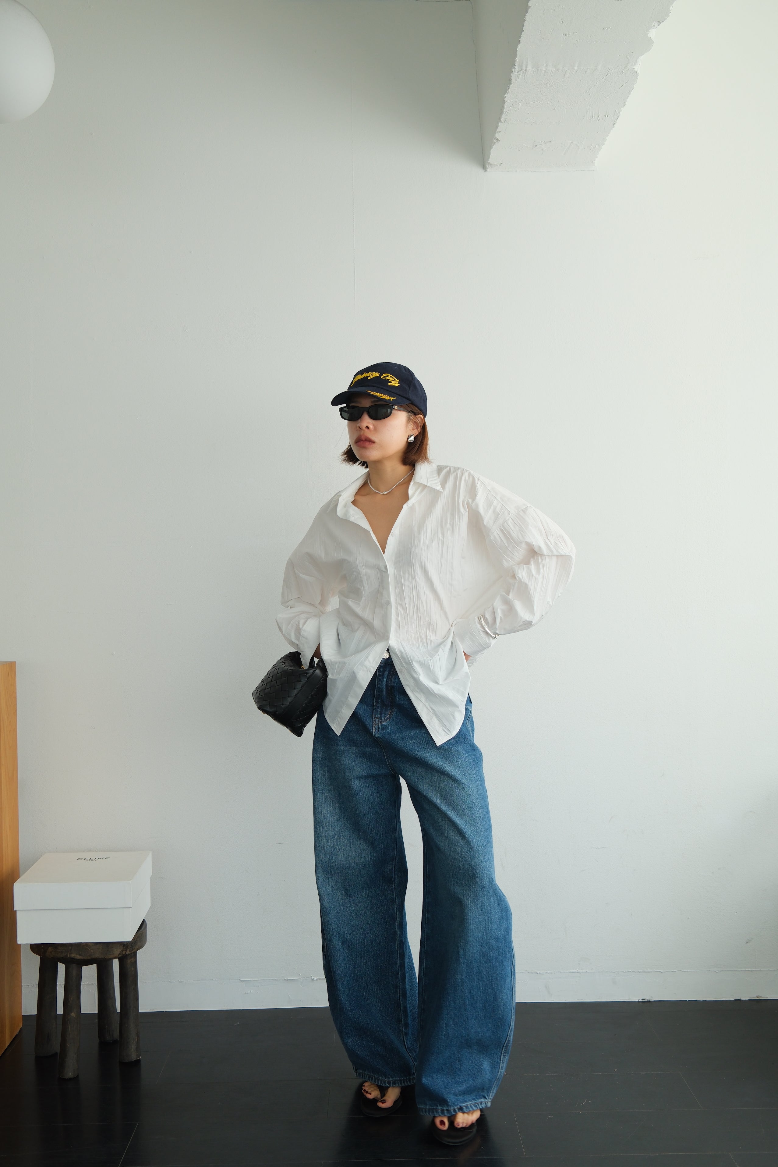 Colin Crinkled Cotton Shirt