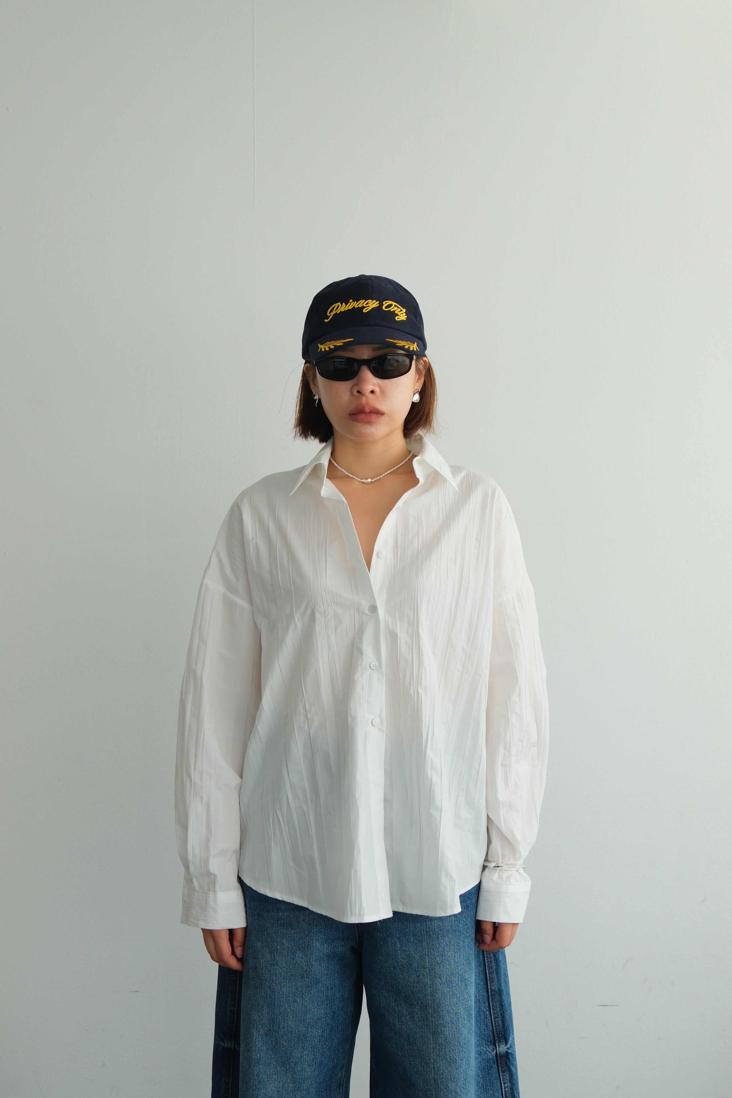Colin Crinkled Cotton Shirt