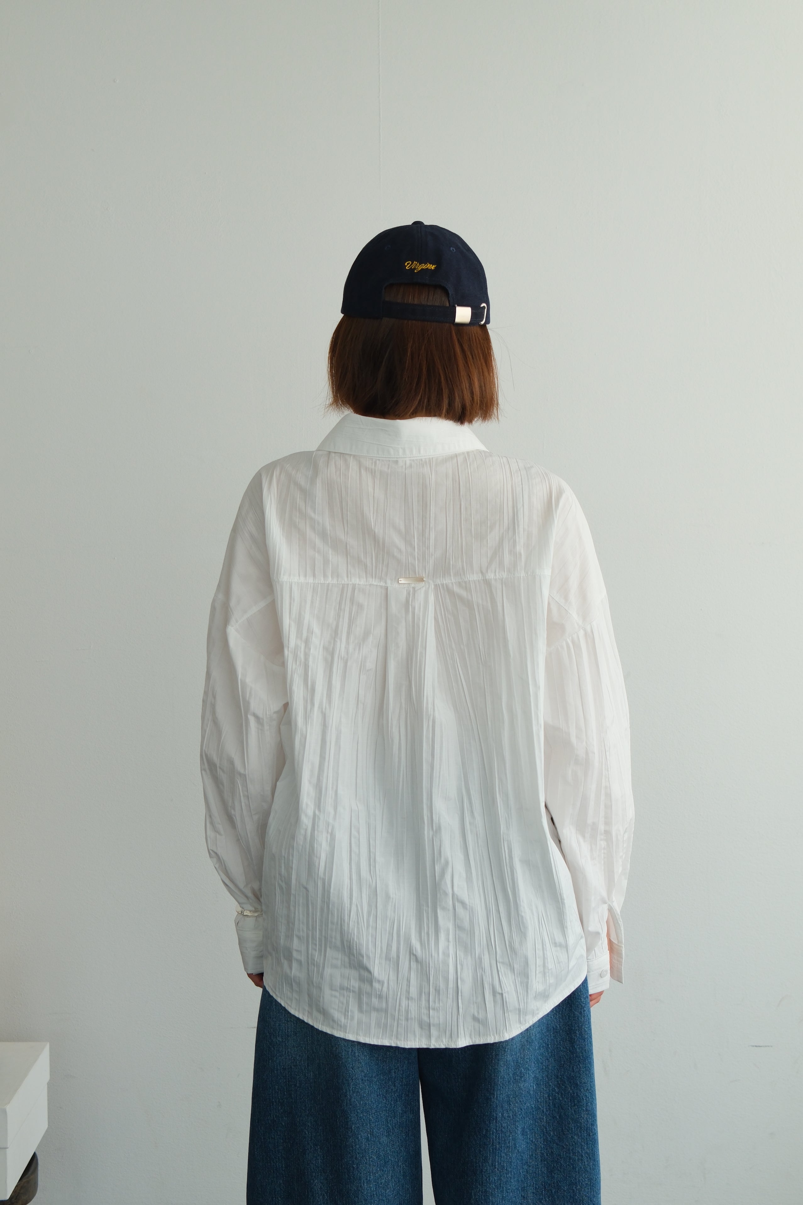 Colin Crinkled Cotton Shirt