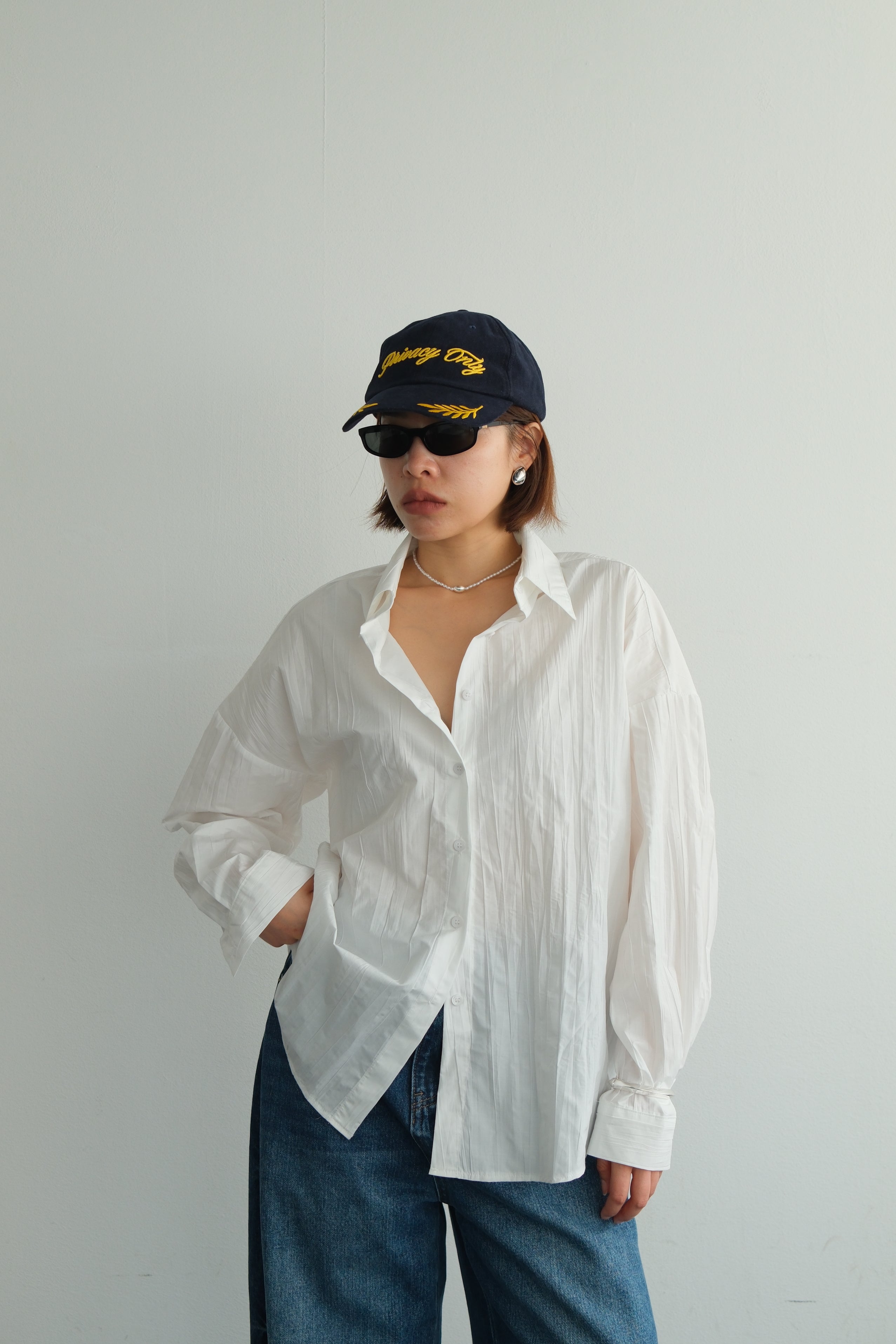 Colin Crinkled Cotton Shirt