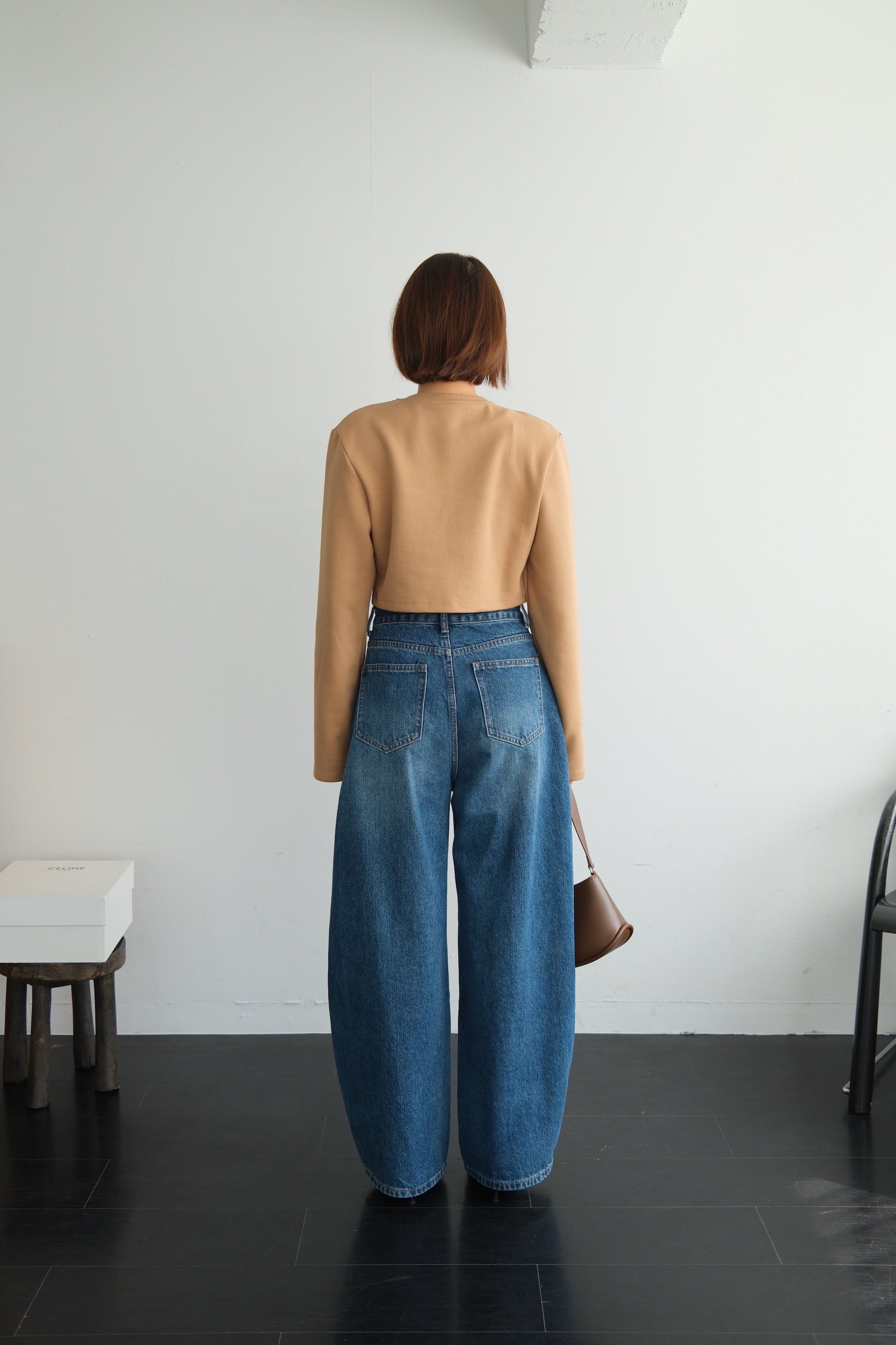 Chinese Knot Cropped Cardigan