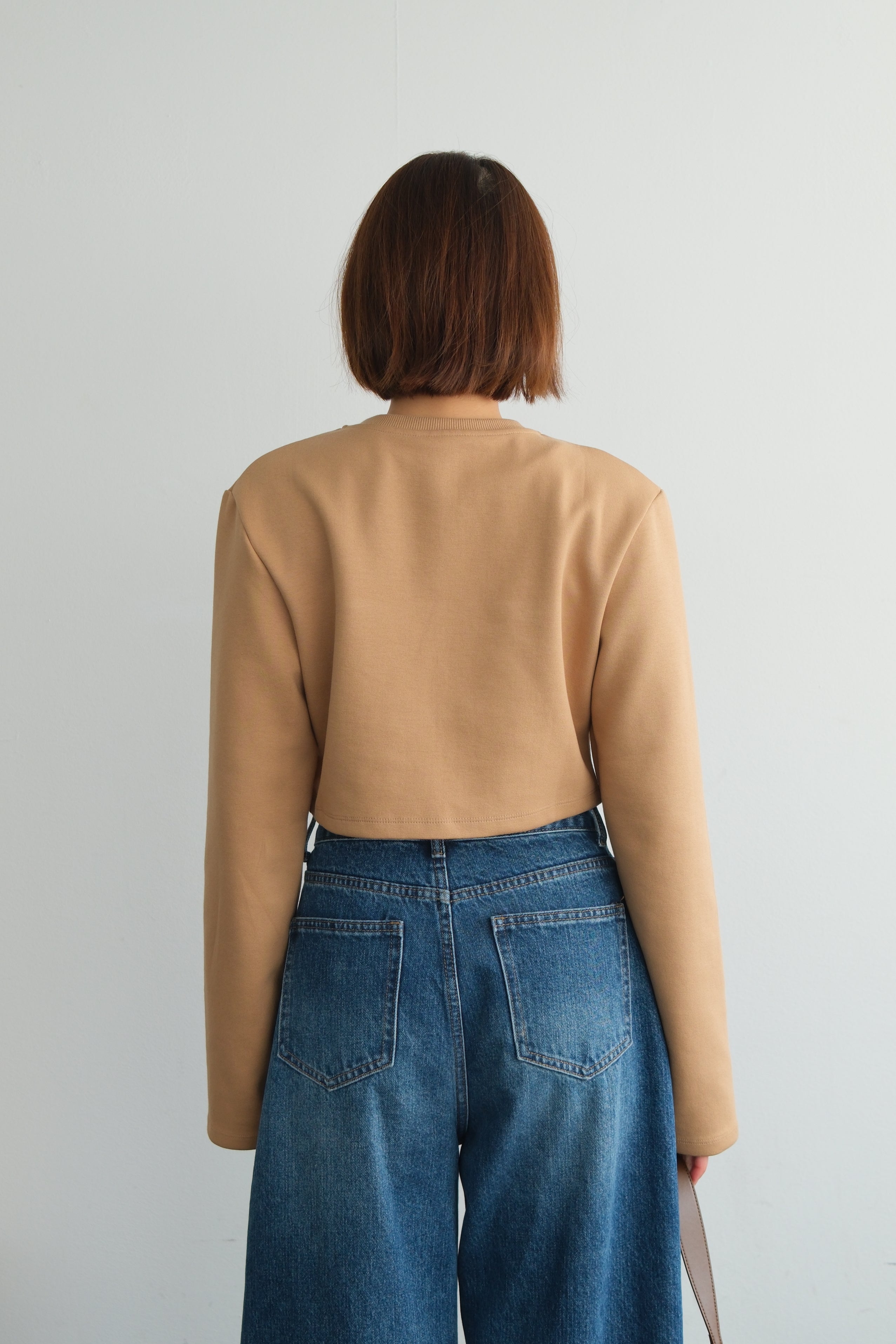 Chinese Knot Cropped Cardigan