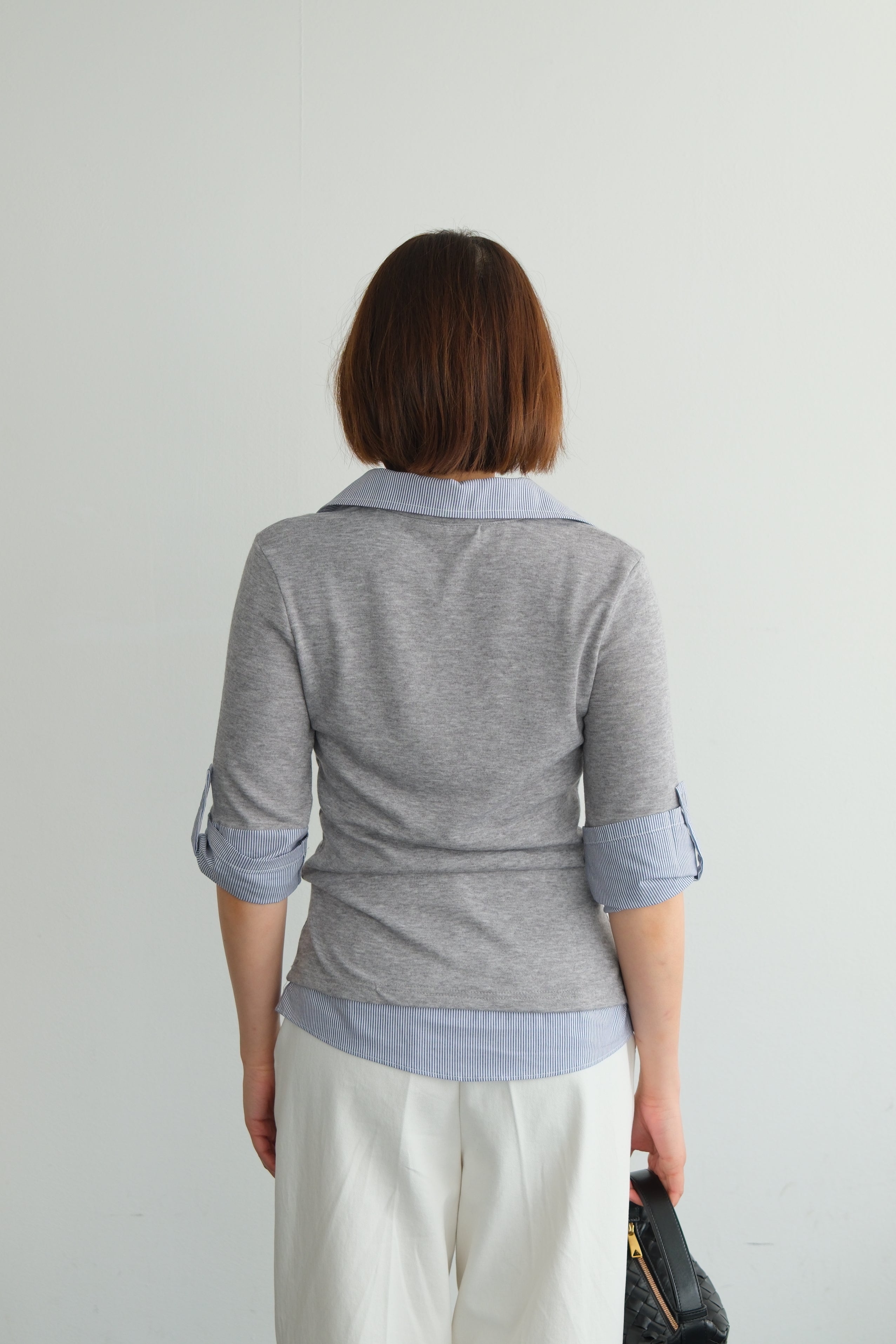 Preppy Layered Polo Tee