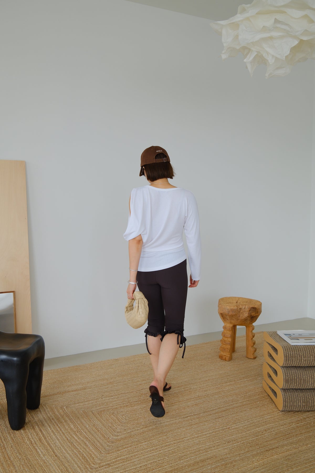Riva Asymmetric Sleeve Top