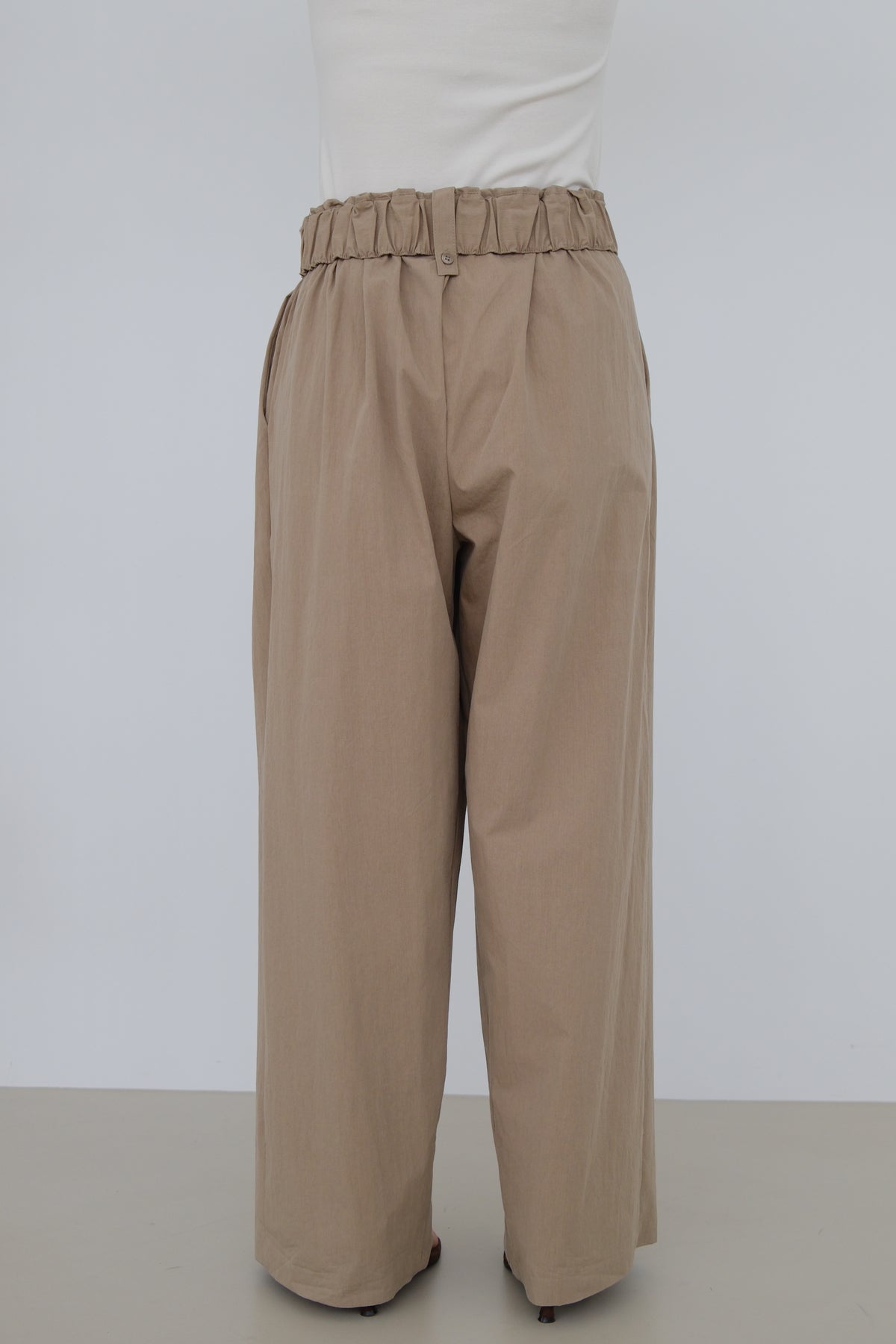 Soleil Roll-Up Waist Trousers