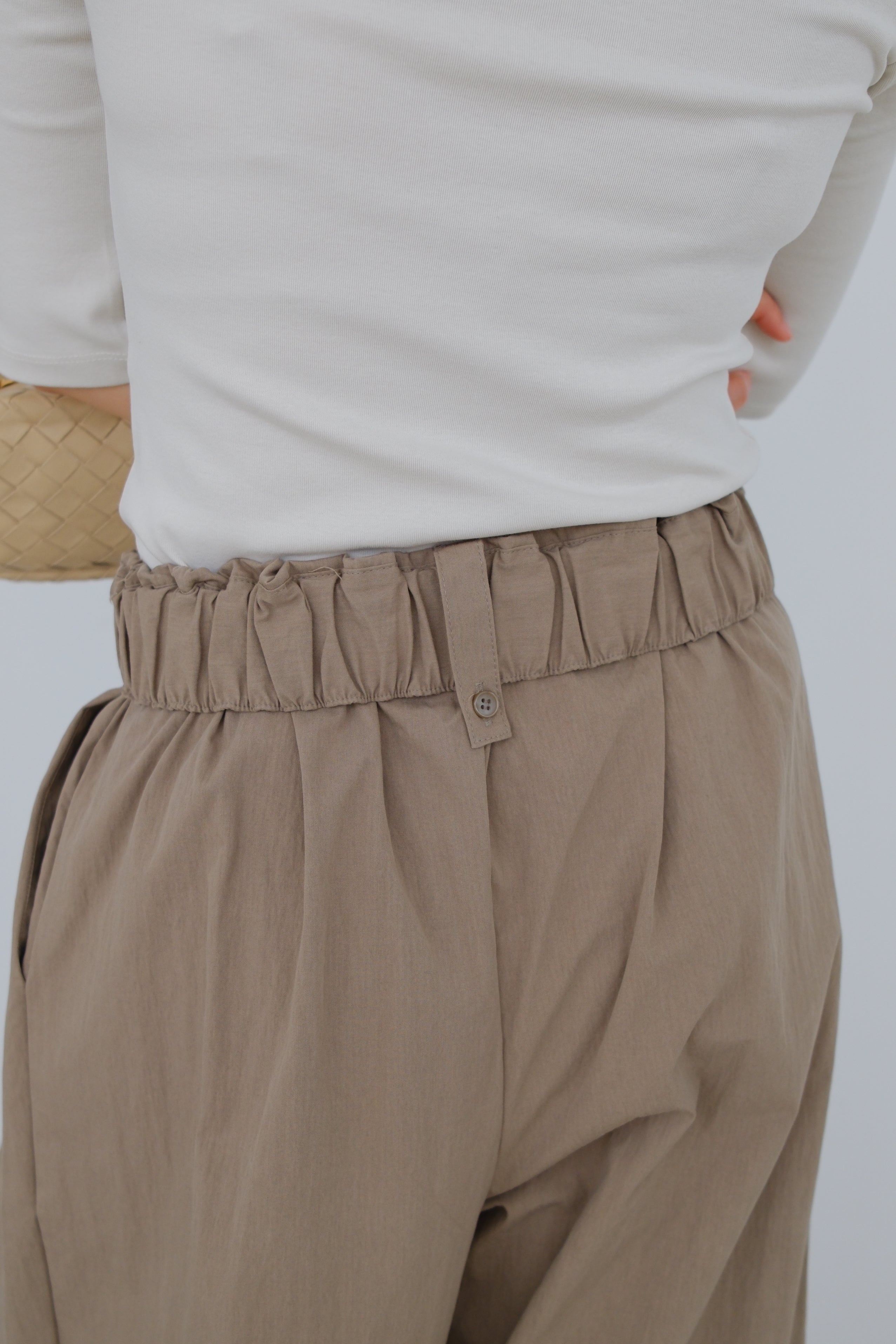 Soleil Roll-Up Waist Trousers