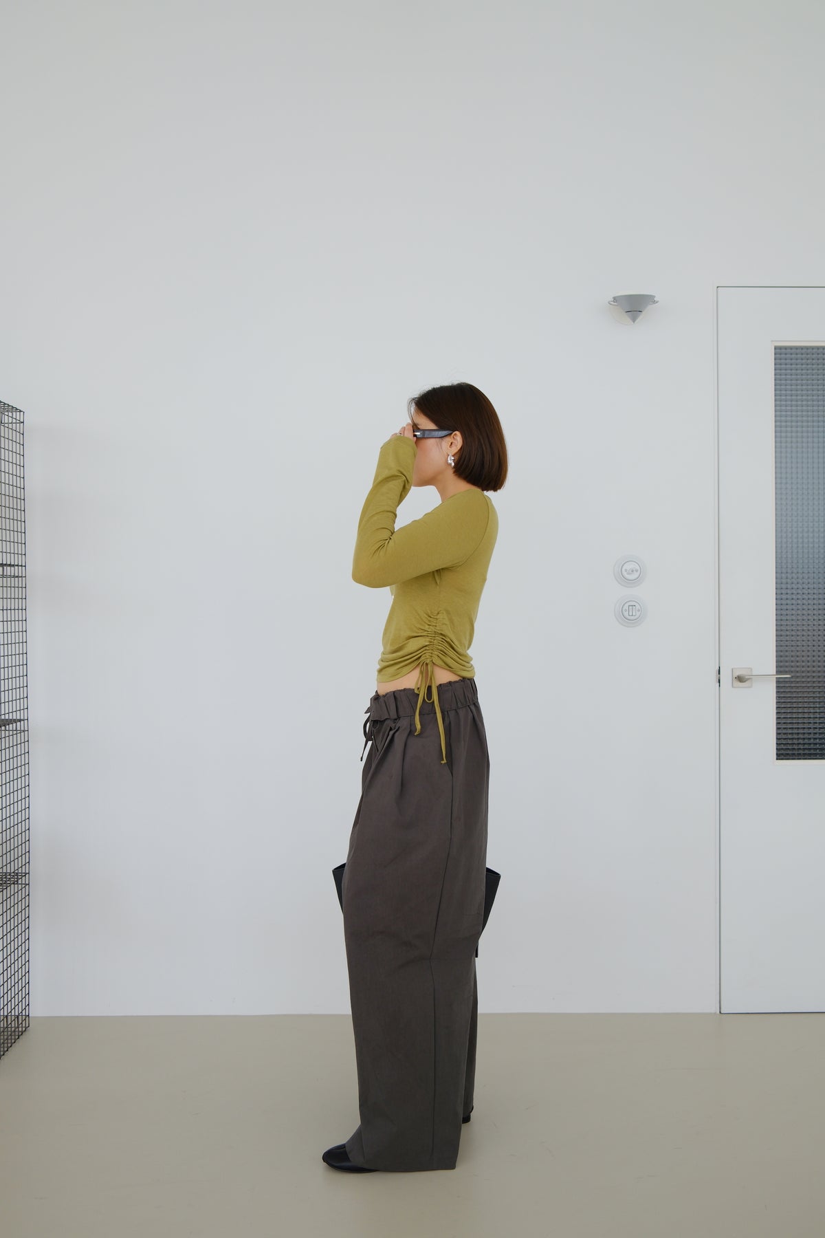 Soleil Roll-Up Waist Trousers