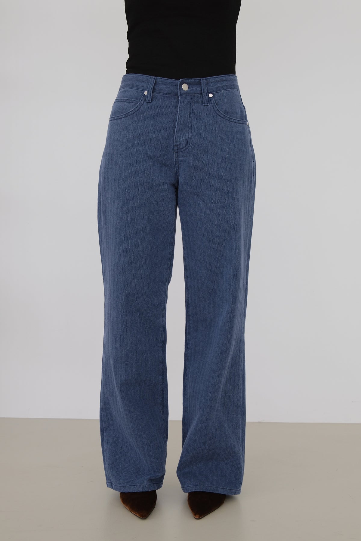 Hickory Stripe Jeans