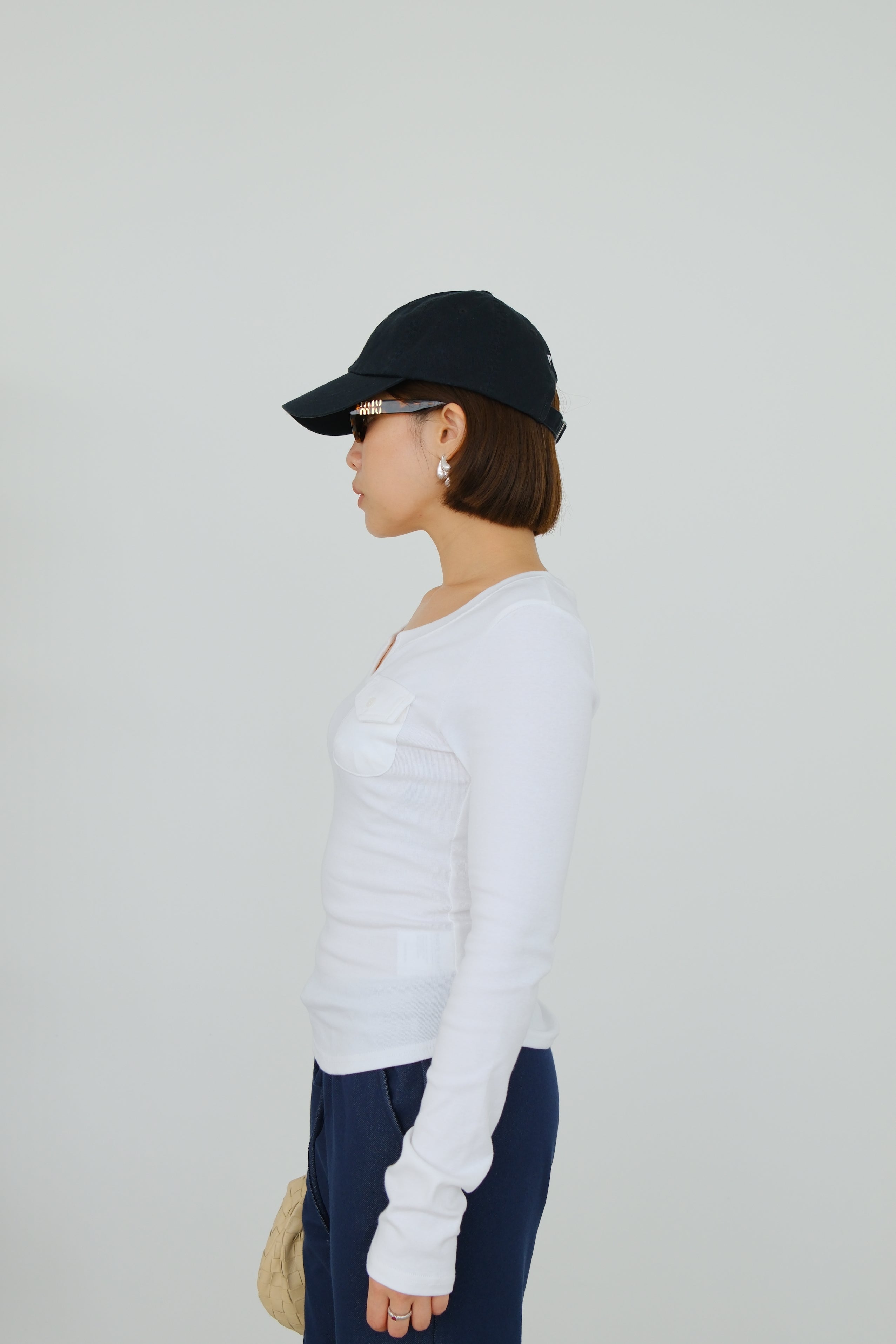 Mia Mini Pocket Long Sleeve Top