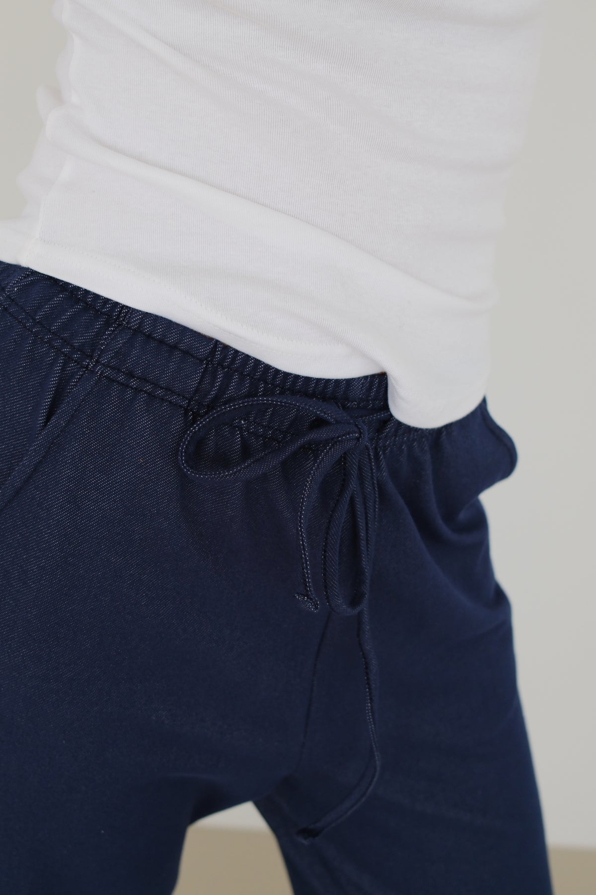 Demi Panel Flare Denim Pants
