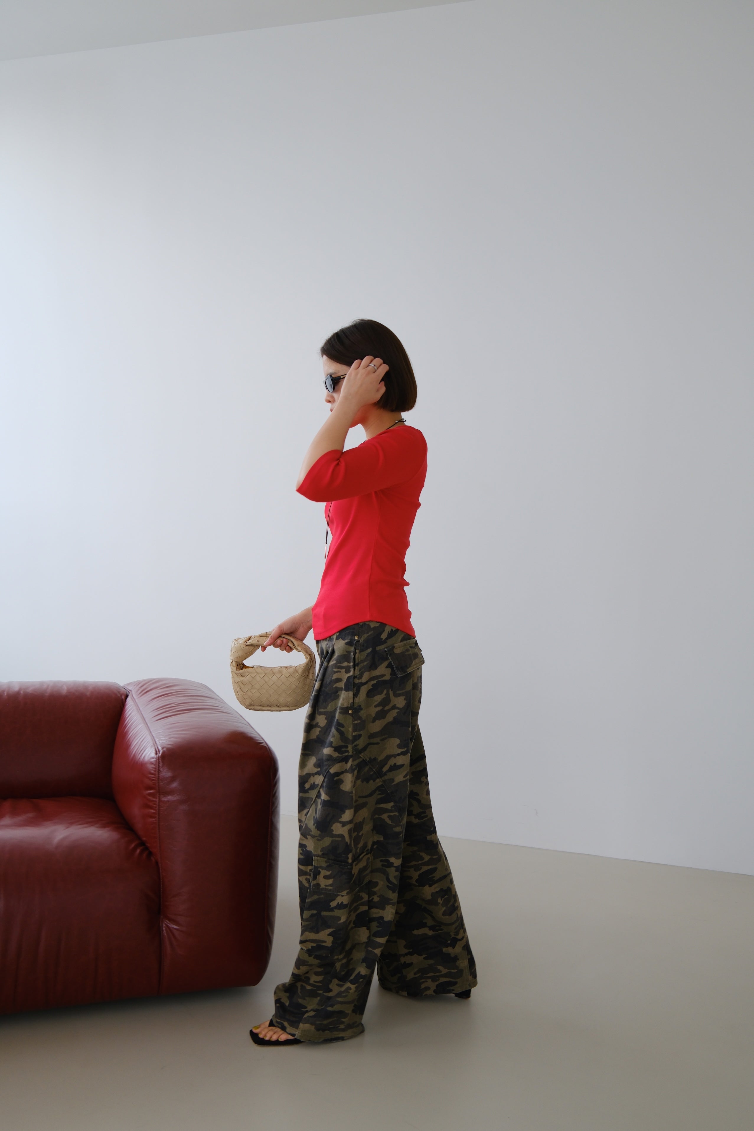 Ryder Camo Barrel Pants