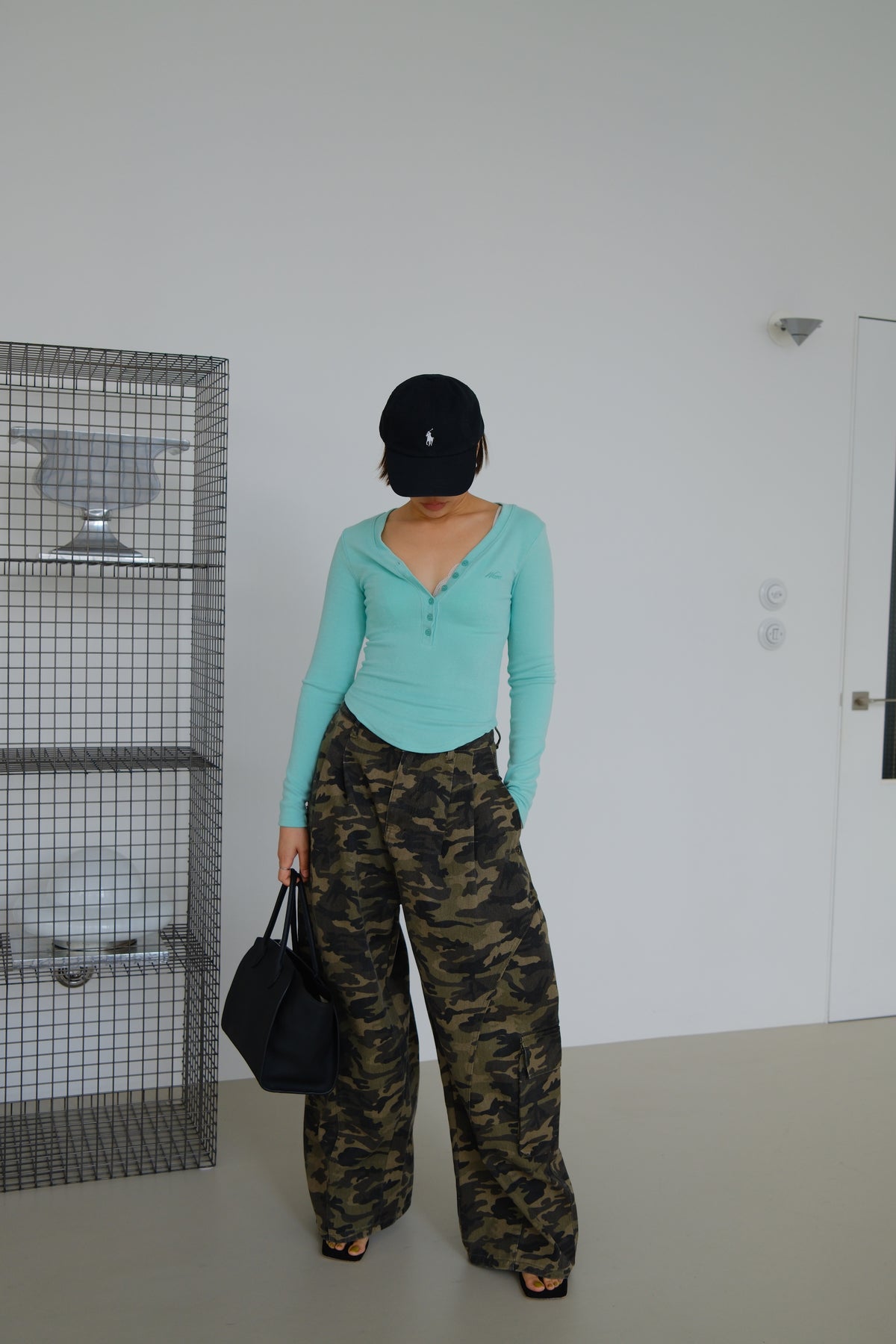 Ryder Camo Barrel Pants