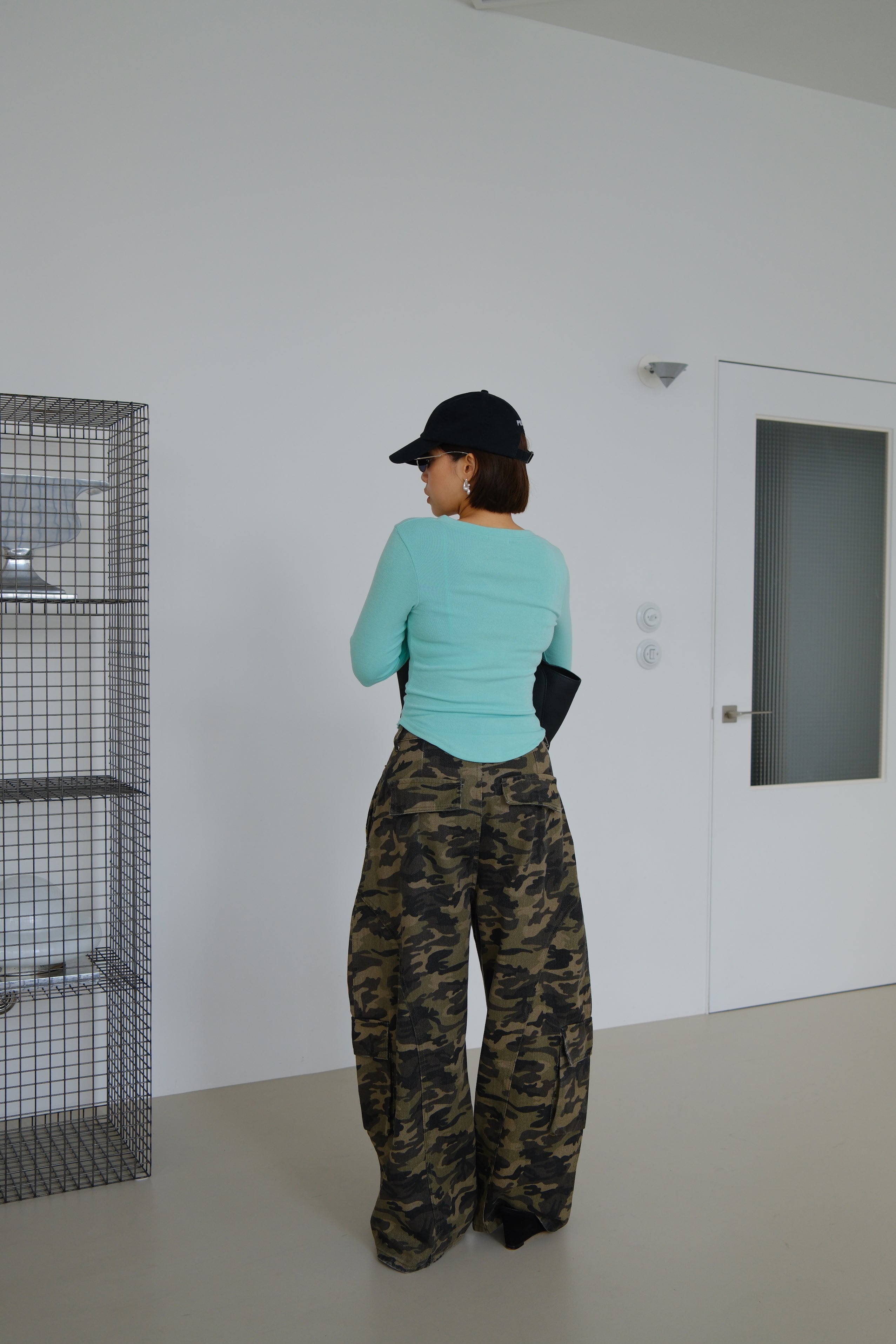 Ryder Camo Barrel Pants