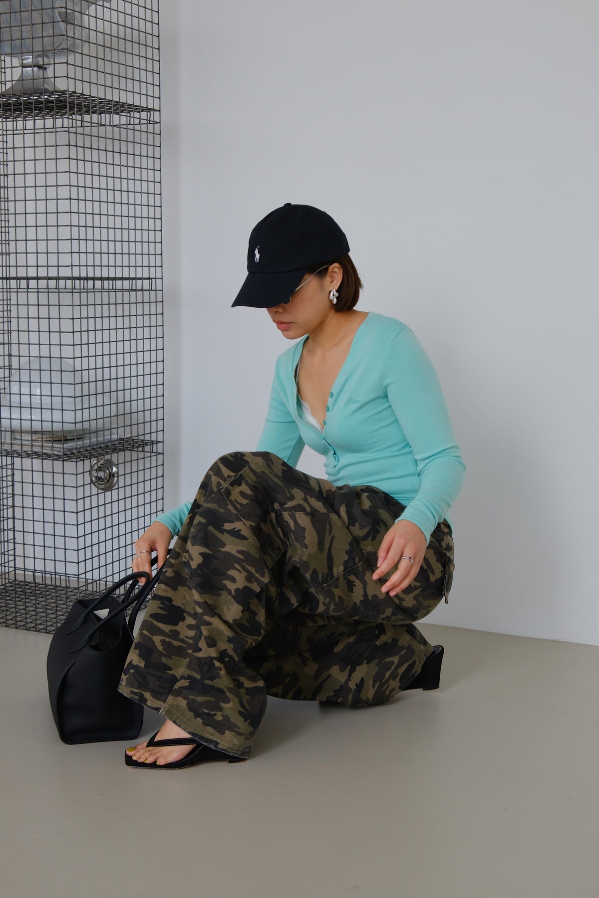 Ryder Camo Barrel Pants