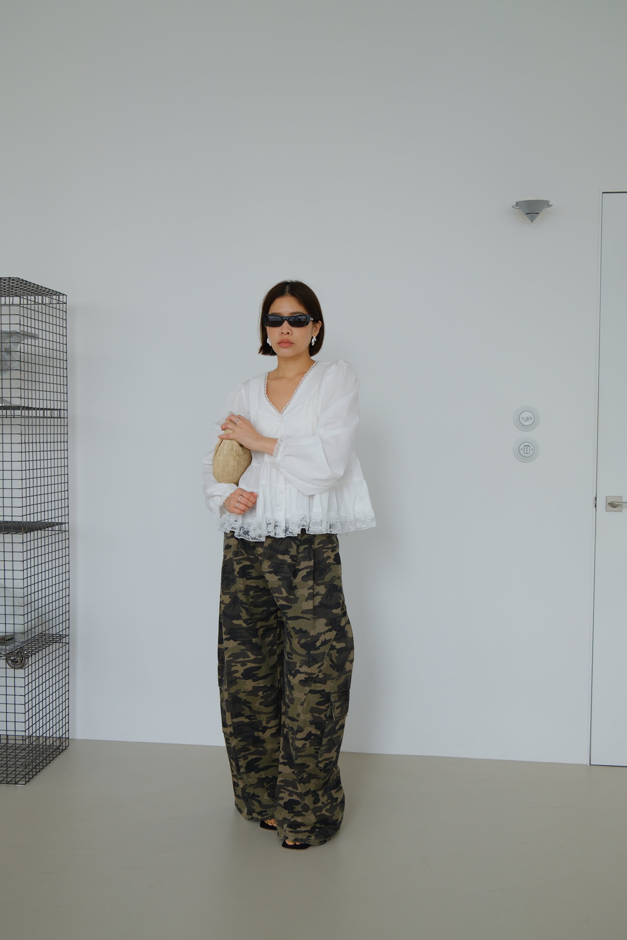 Sylvie Tiered Ruffle Blouse