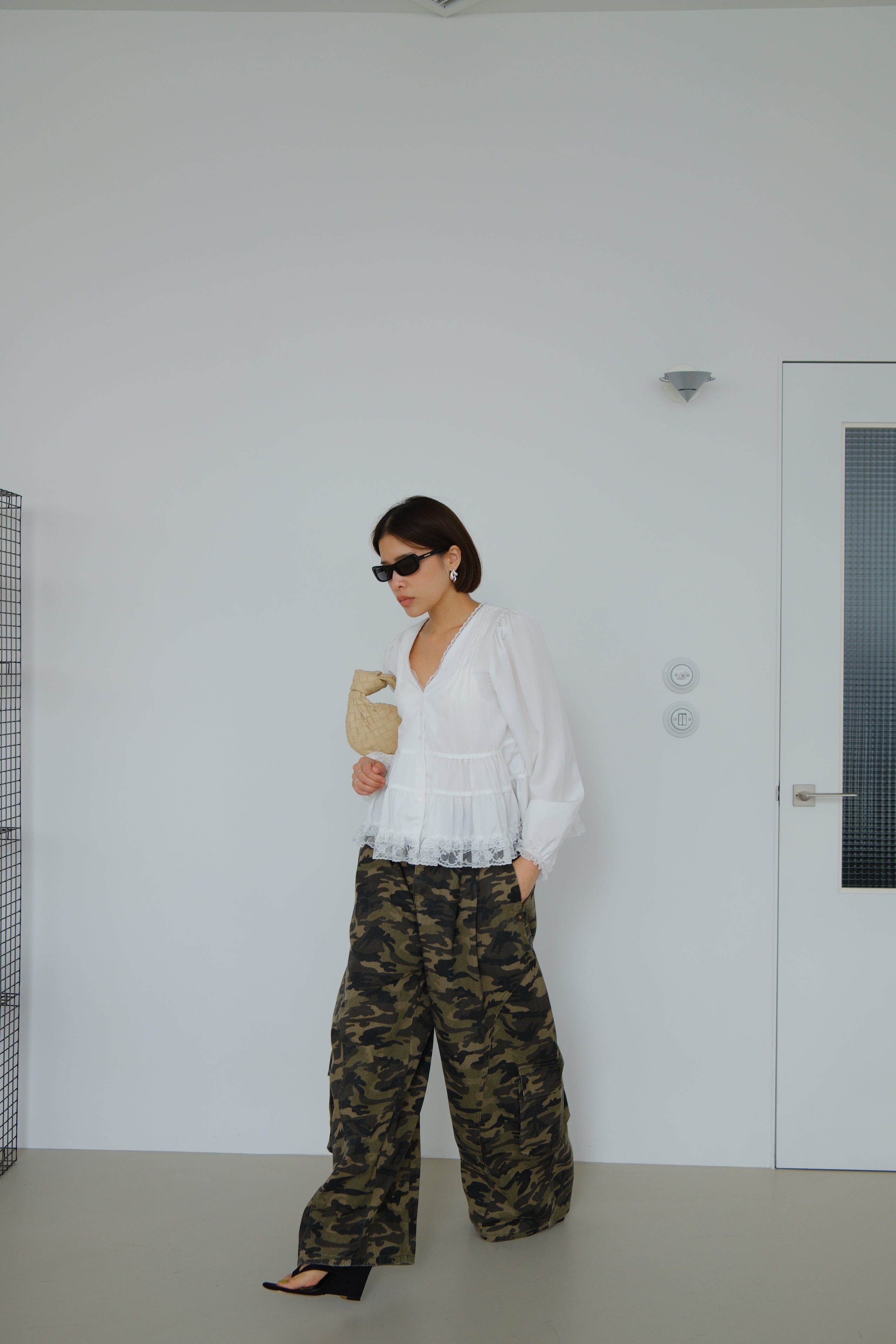 Sylvie Tiered Ruffle Blouse