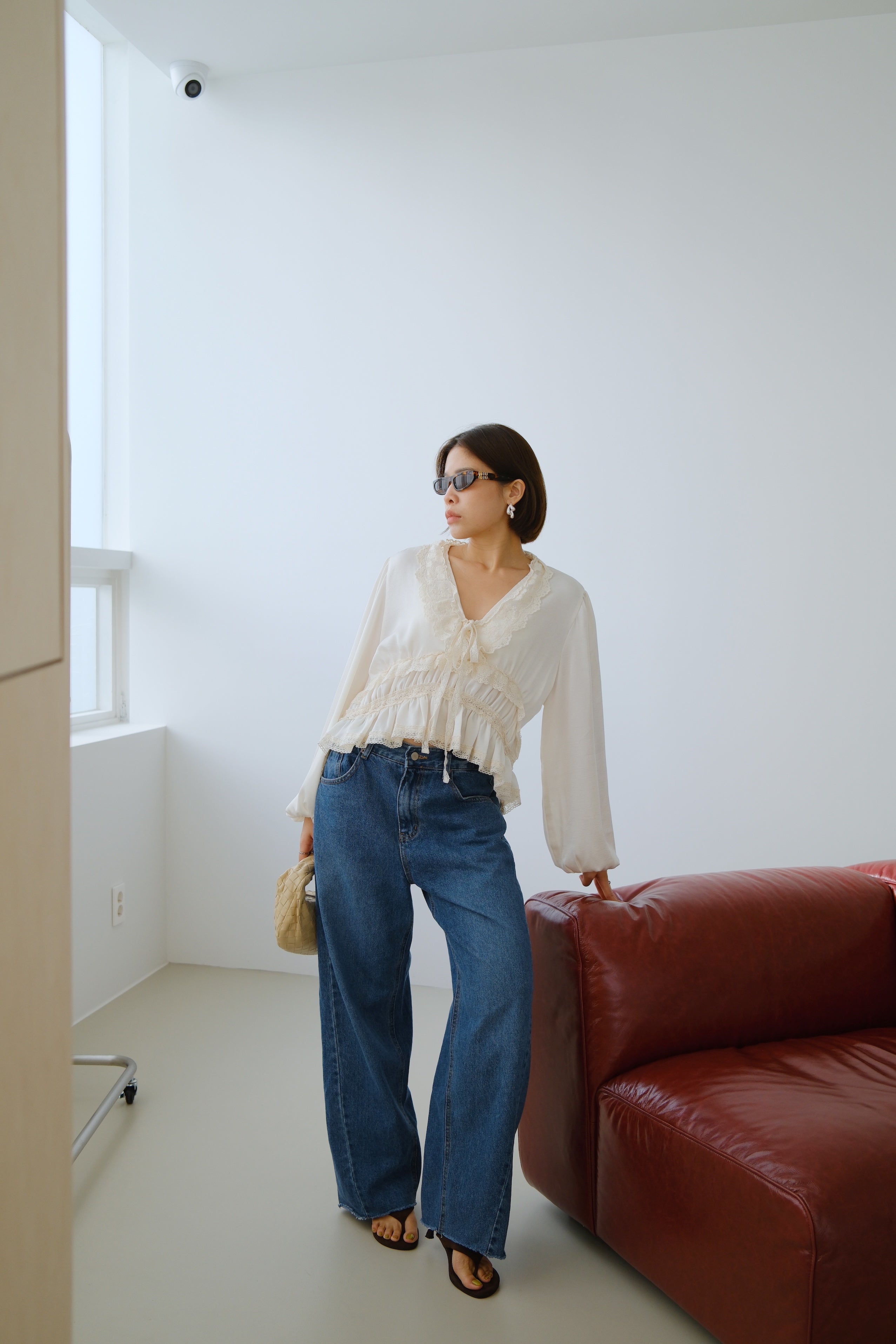 Riley Adjustable Waist Straight Jeans