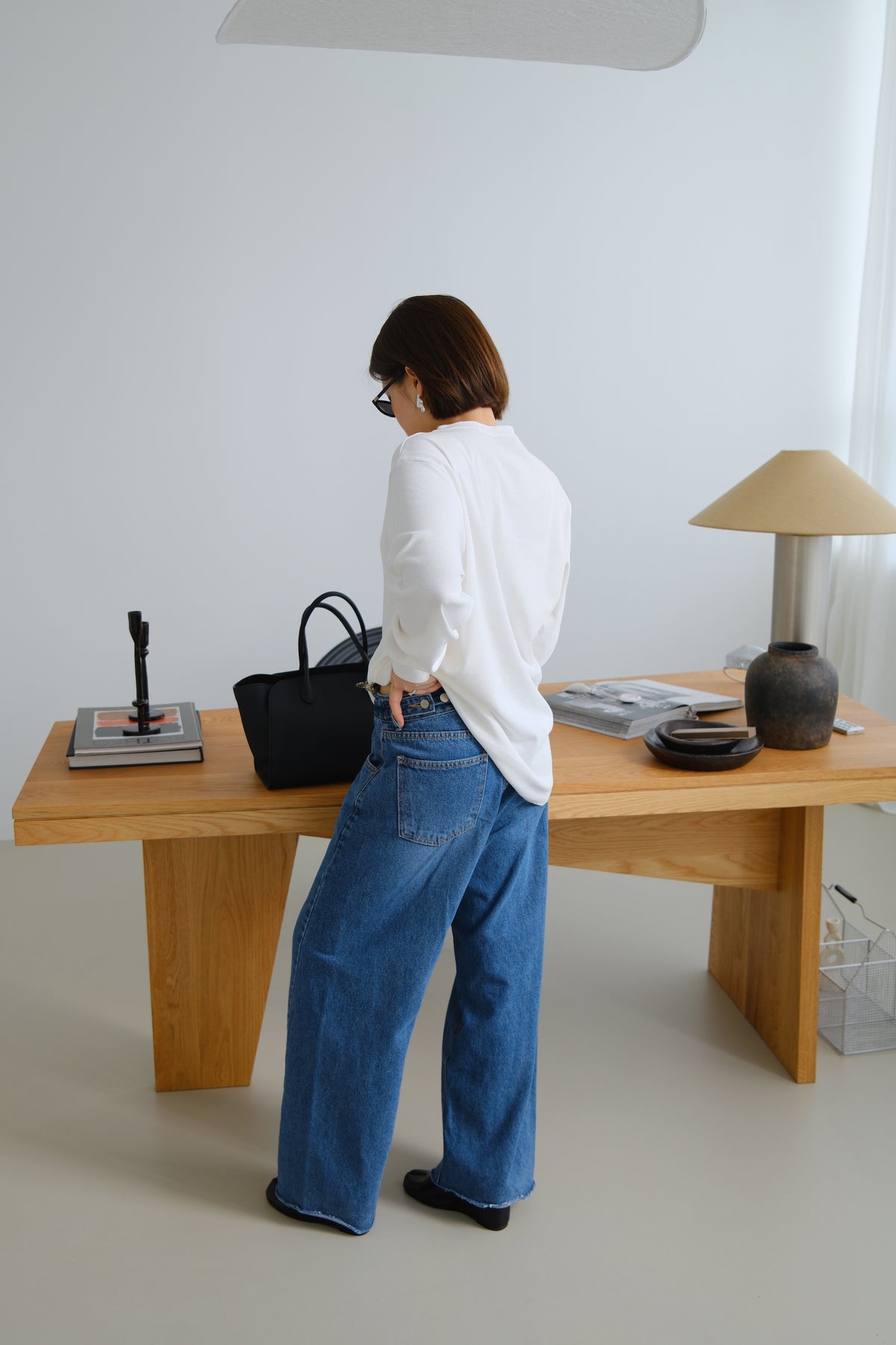 Riley Adjustable Waist Straight Jeans
