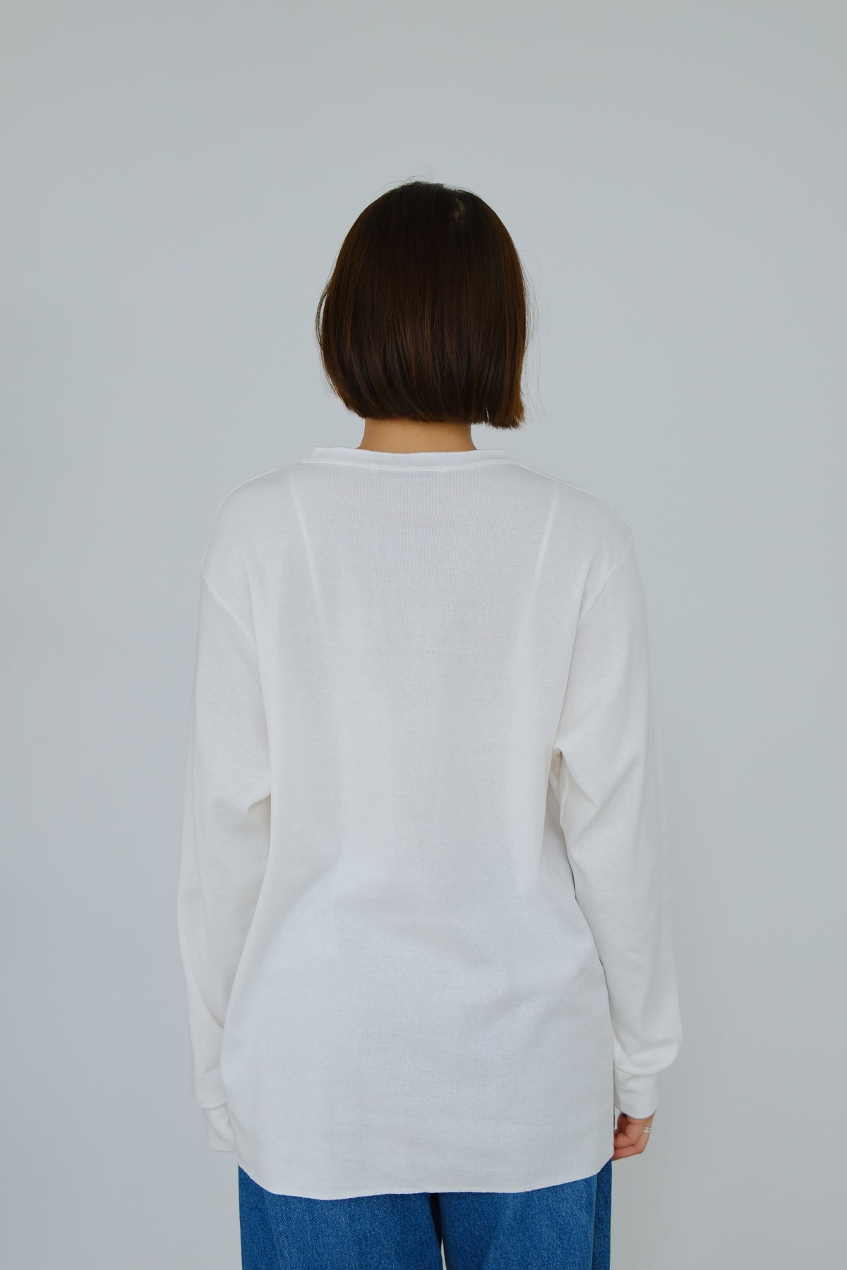 Elin Button Neck Soft Tee