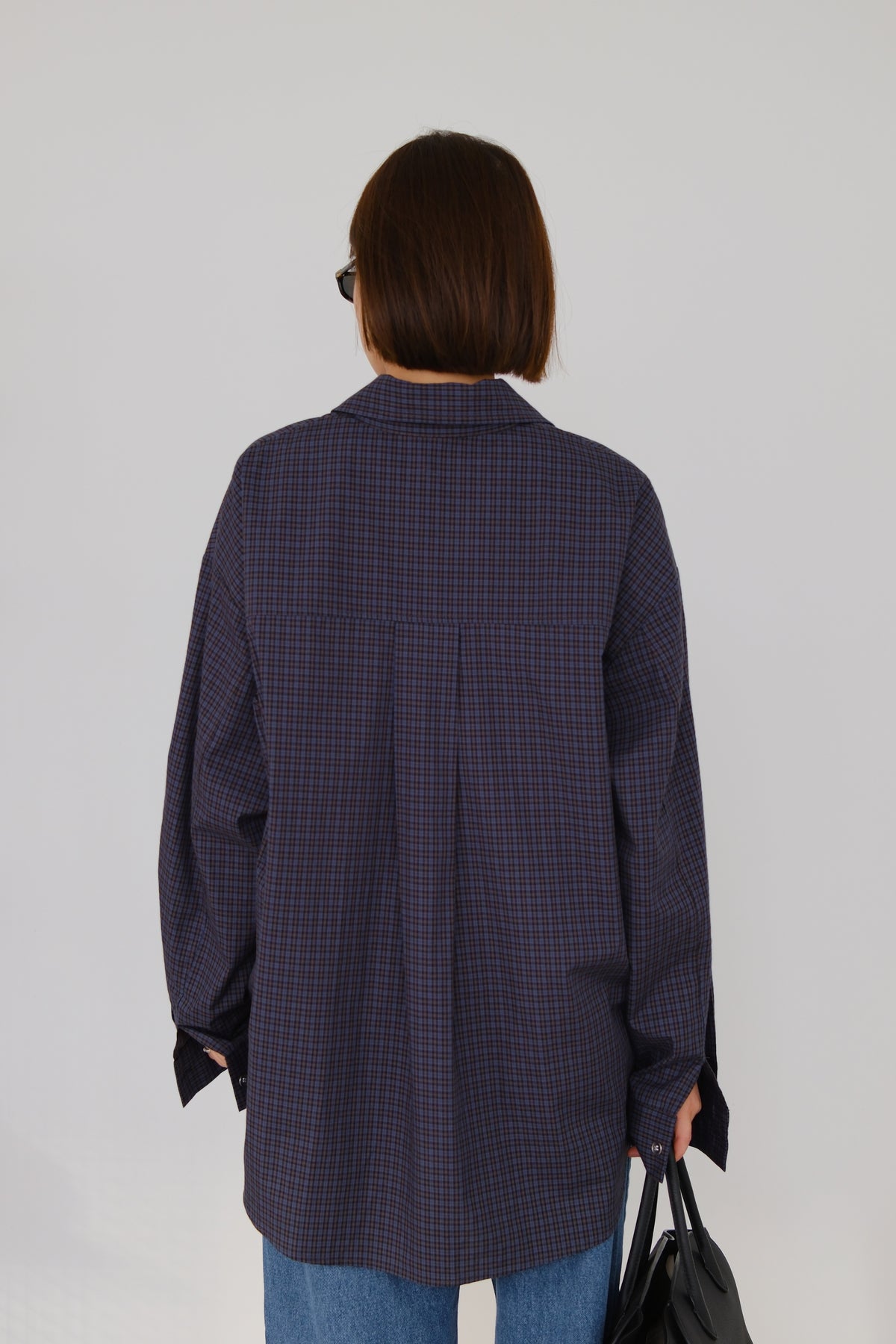Aster Ruched Oversized Shirt