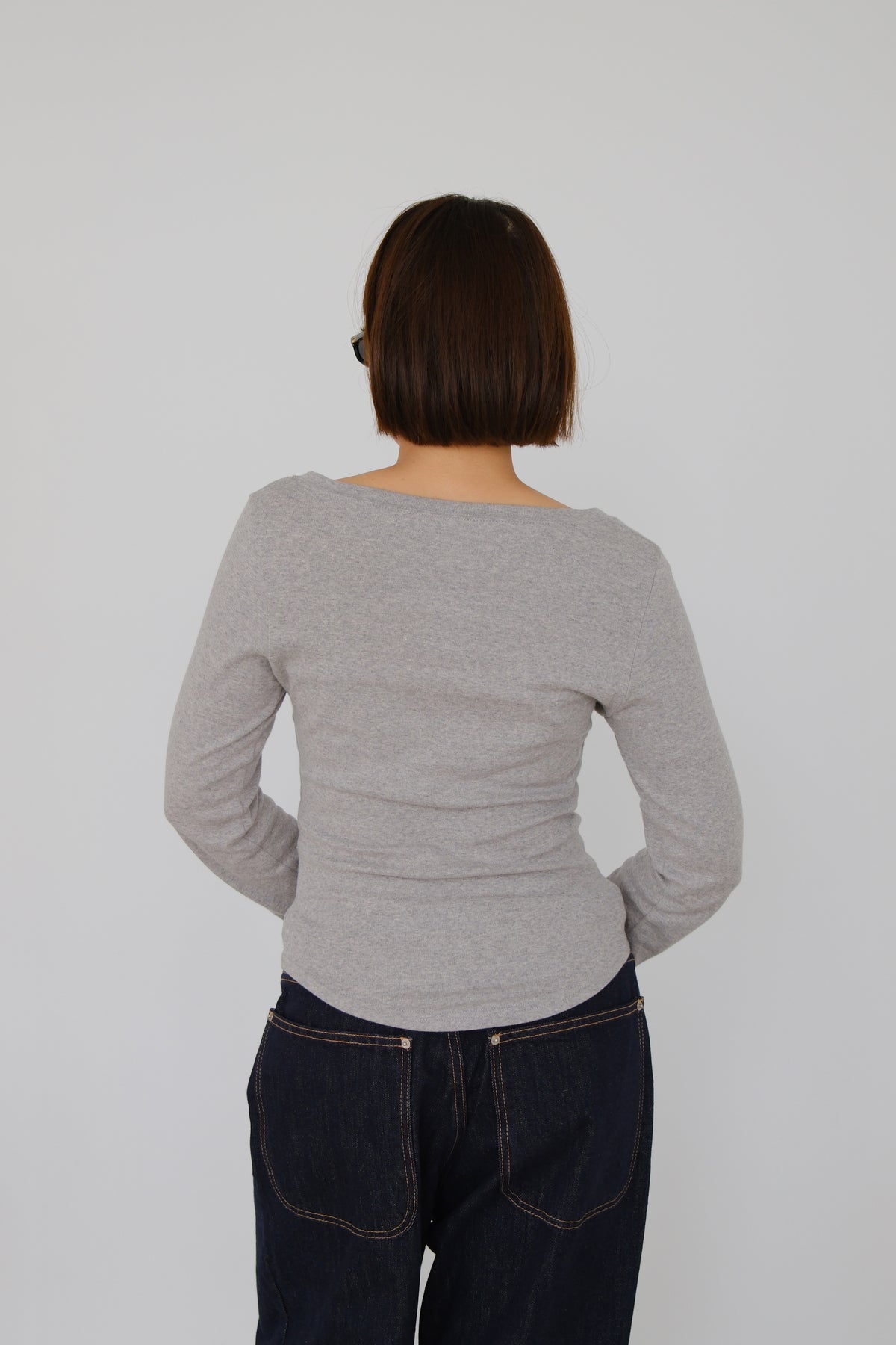 Mia Mini Pocket Long Sleeve Top