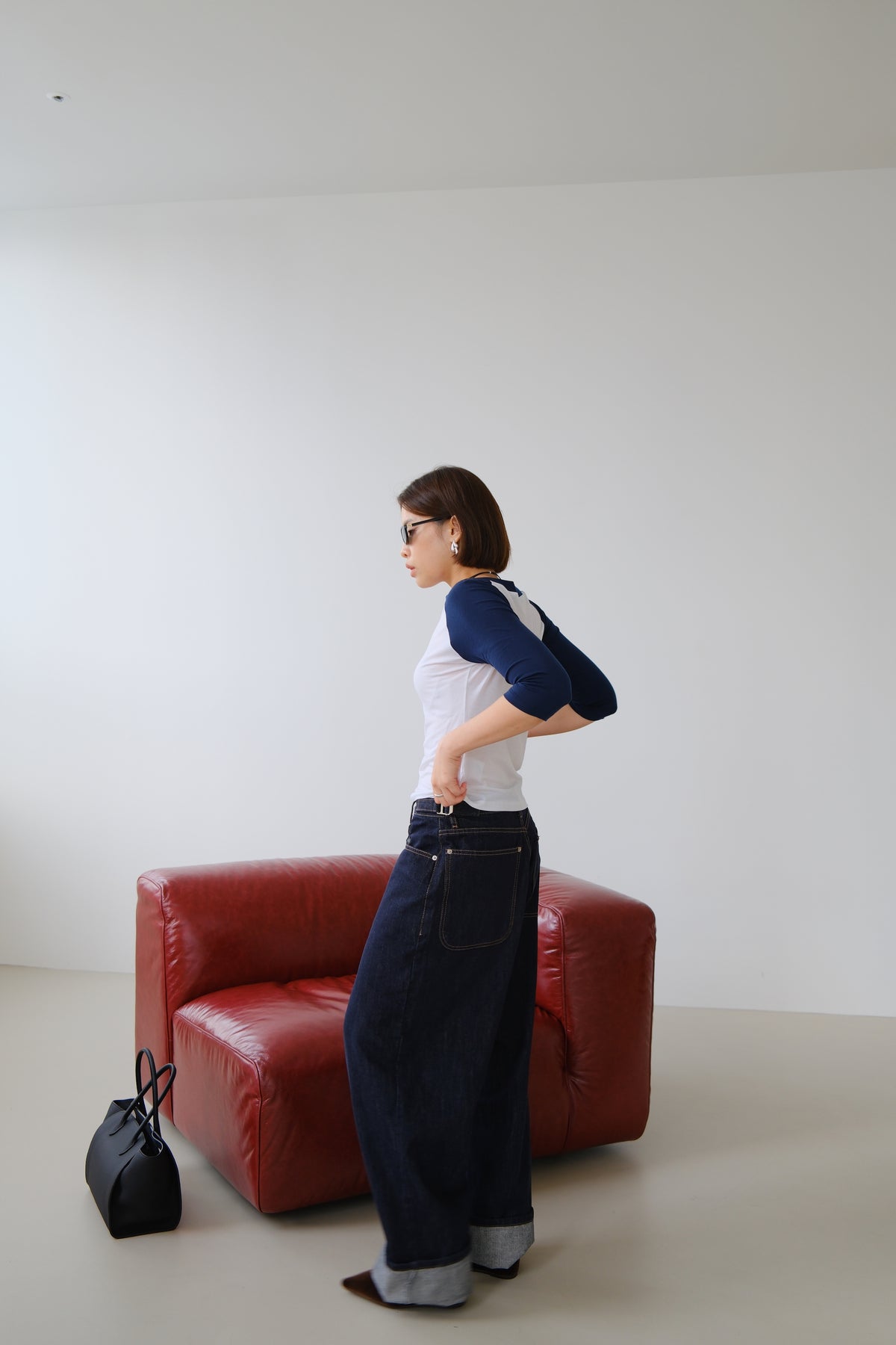 Maven Non-Fade Wide Jeans