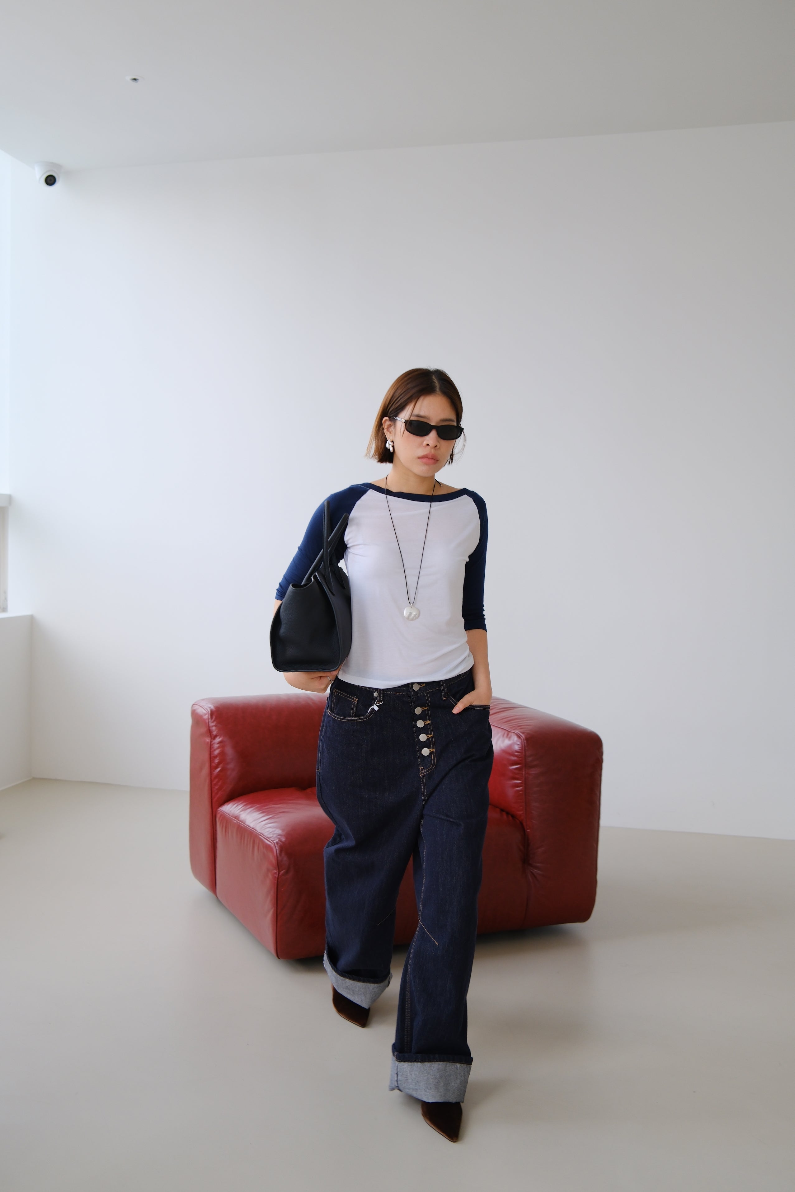 Maven Non-Fade Wide Jeans