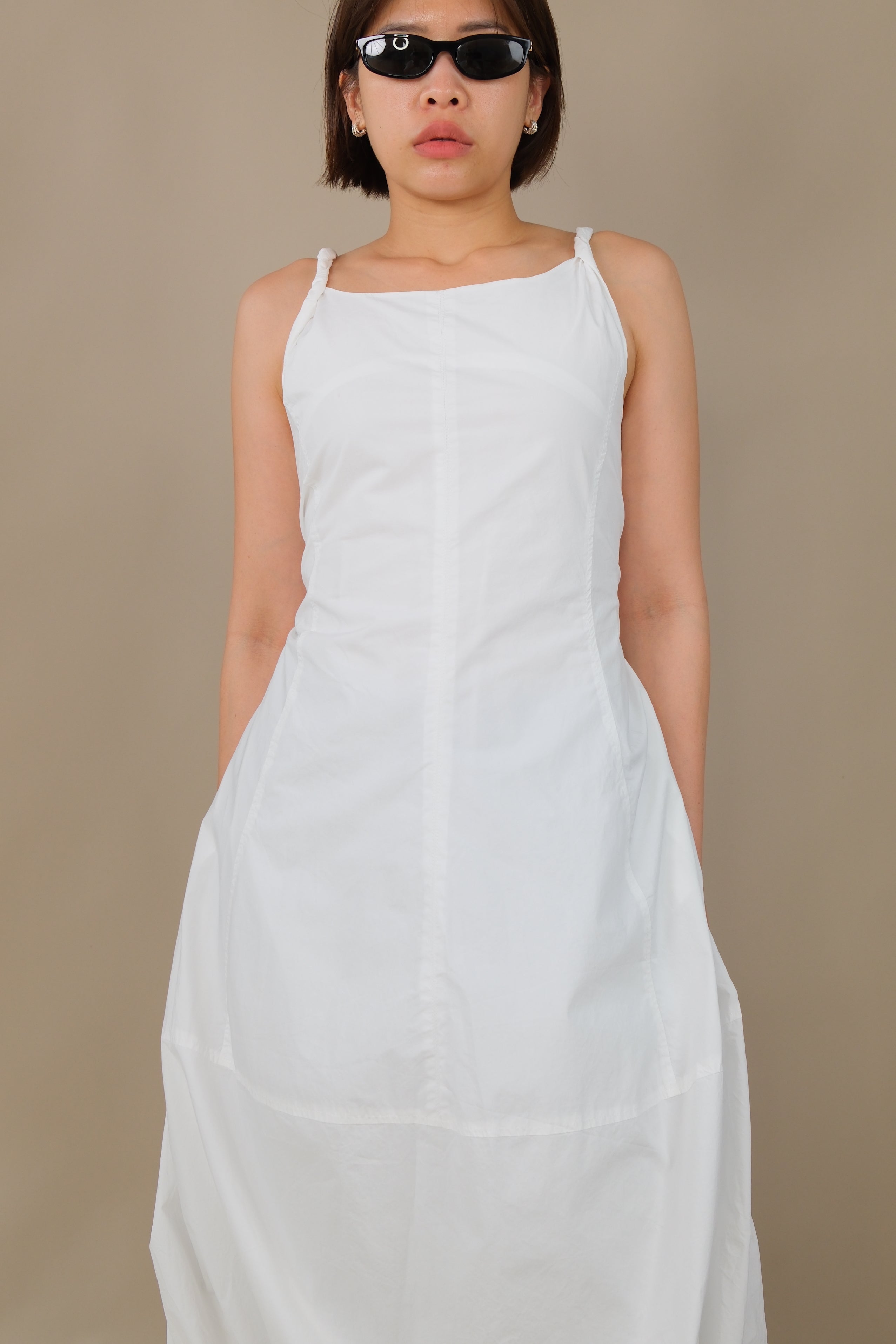 Nylon balloon dress