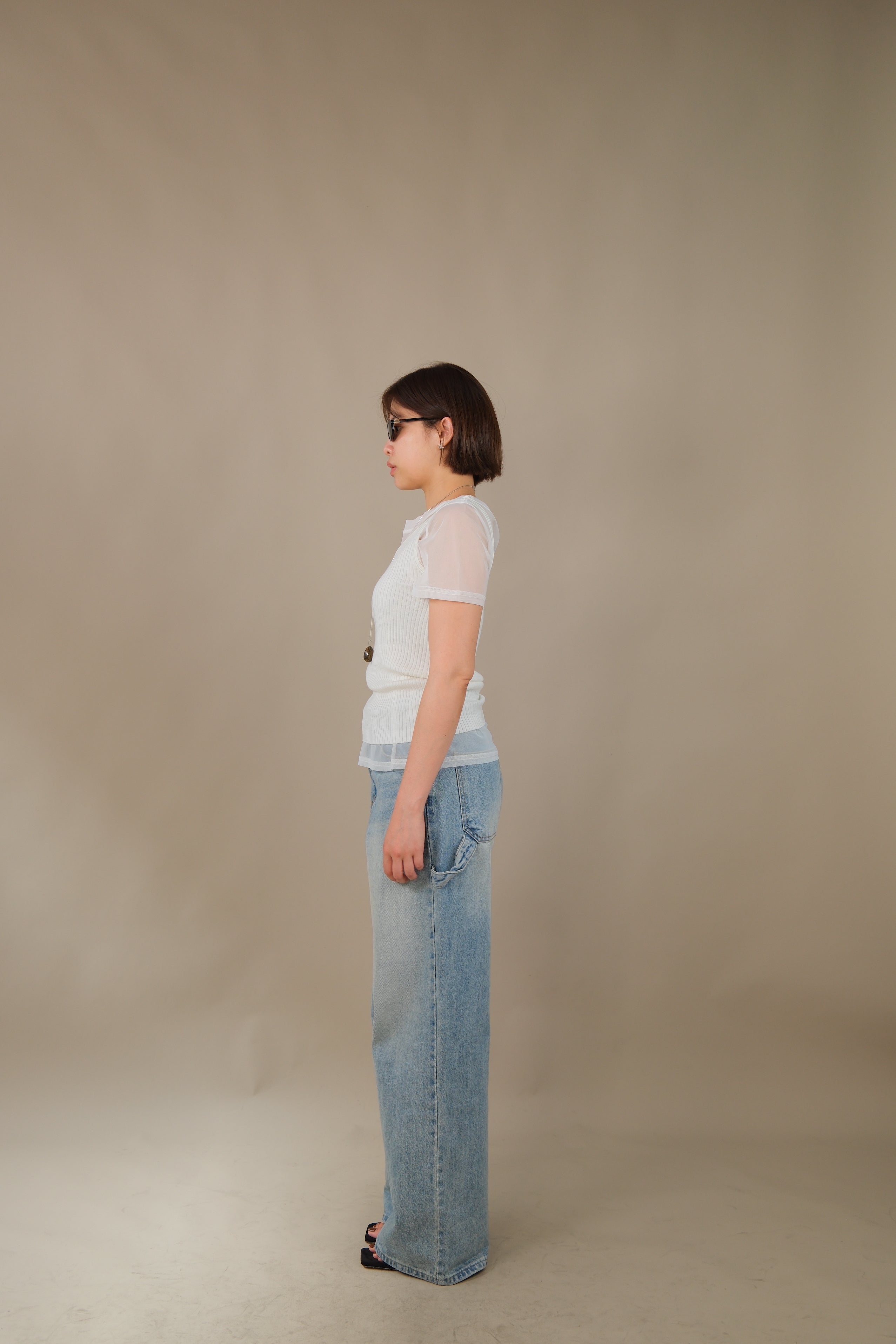 Utility pocket jeans