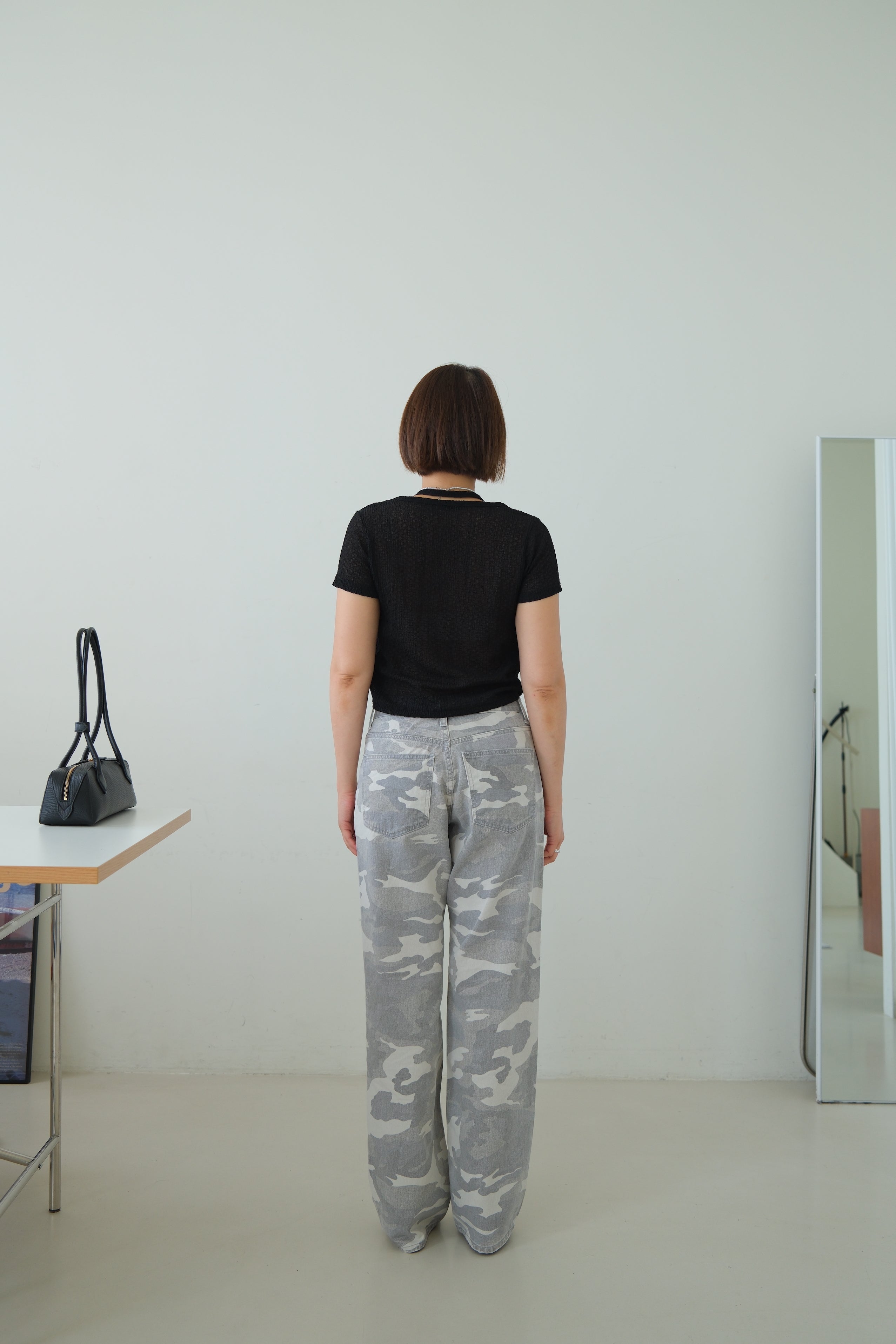 Camo lower jeans