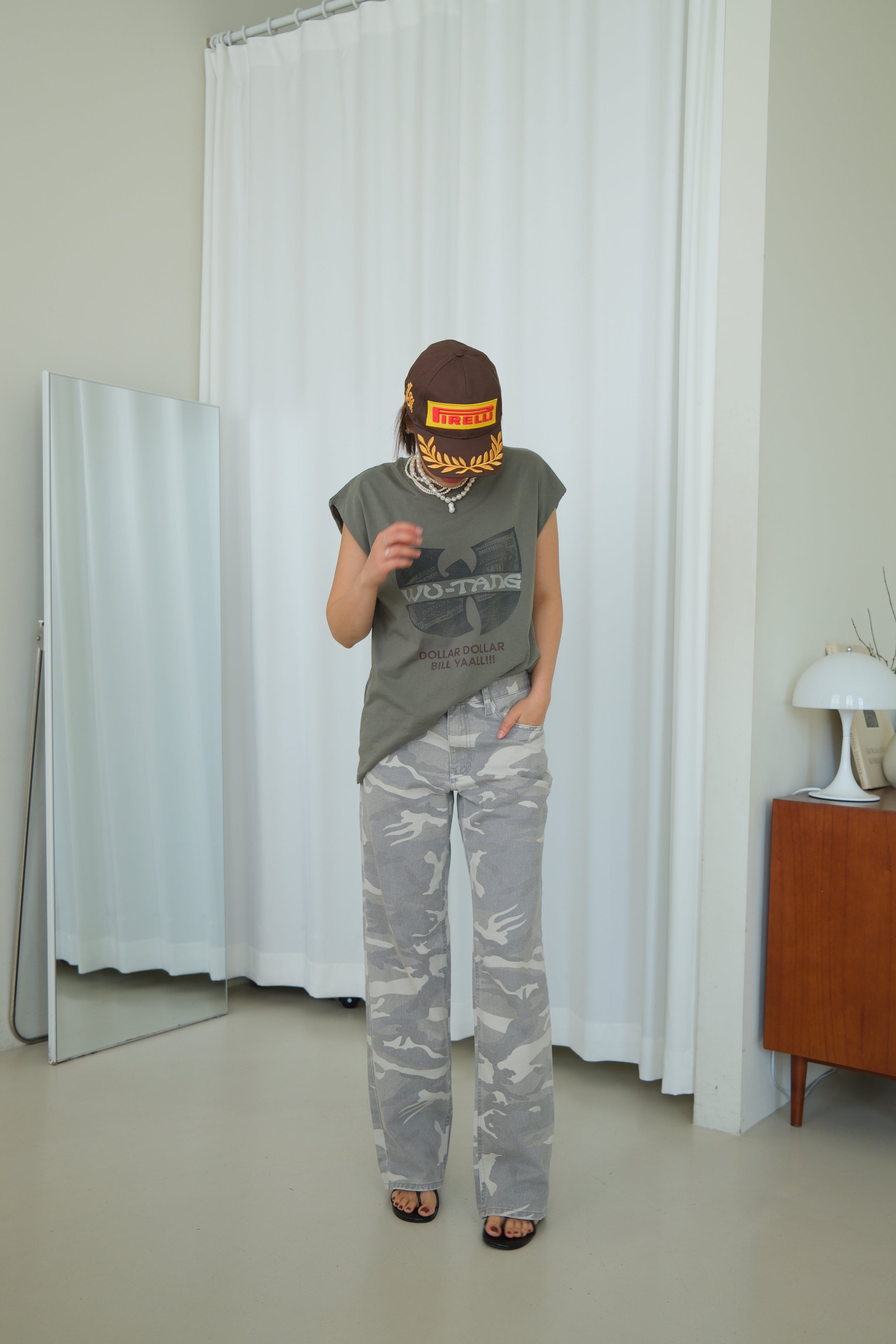 Camo lower jeans
